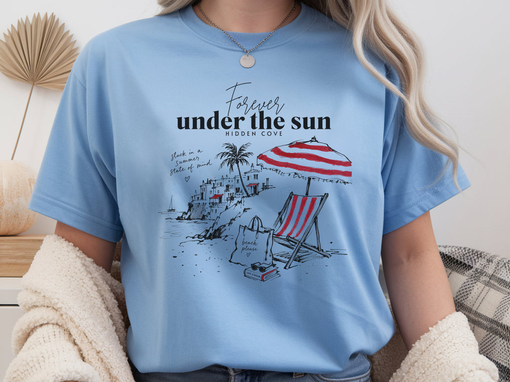 Mediterranean Coastal Beach Shirt