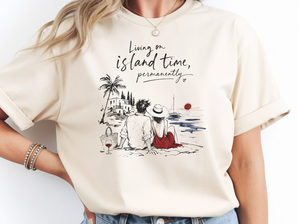 Mediterranean Coastal Beach Shirt