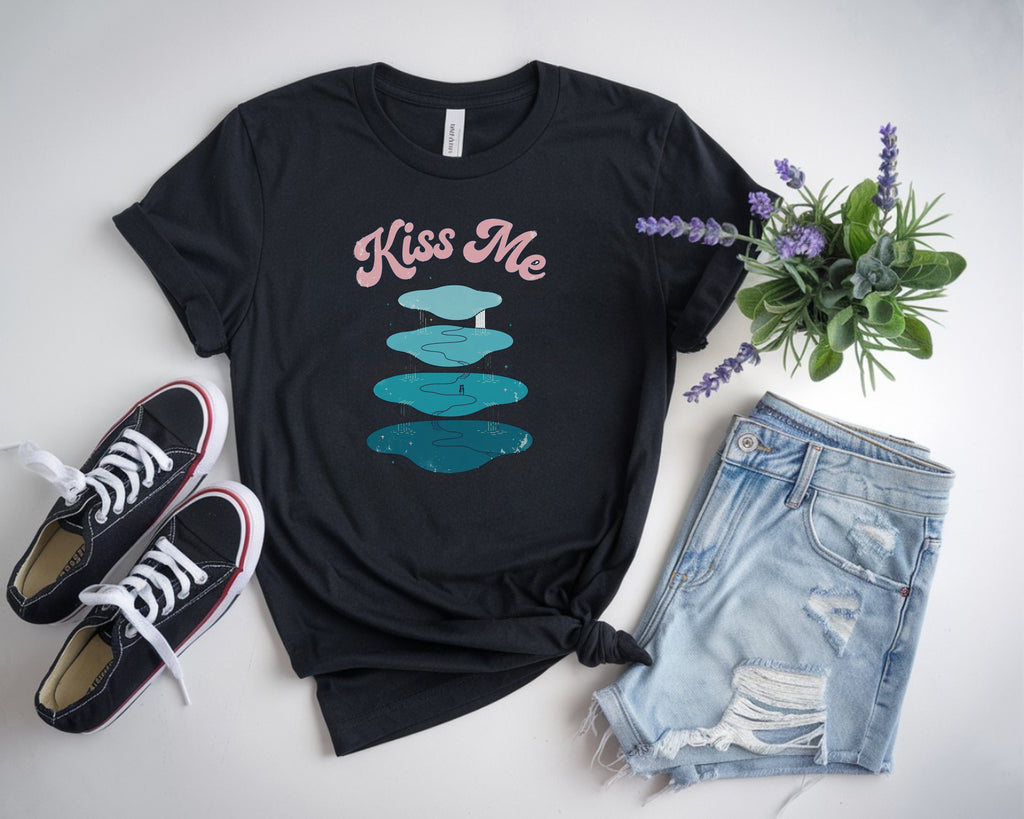 Steal a Kiss Blue Lagoon Shirt