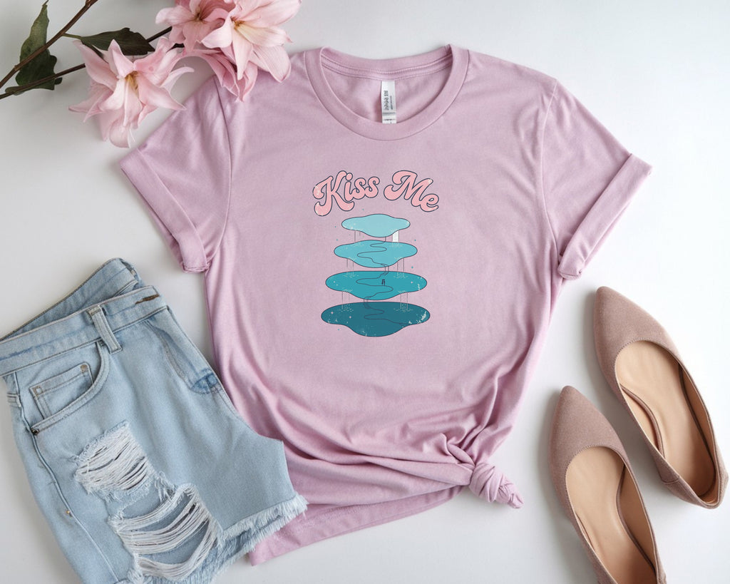 Steal a Kiss Blue Lagoon Shirt