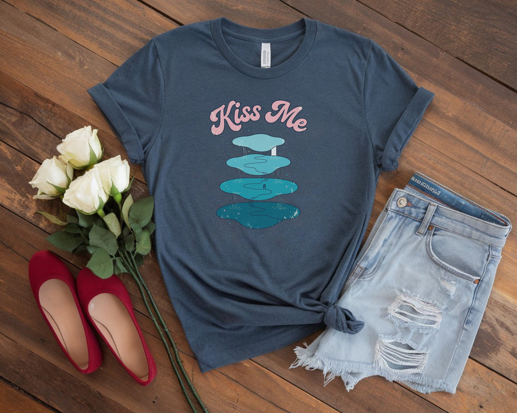 Steal a Kiss Blue Lagoon Shirt