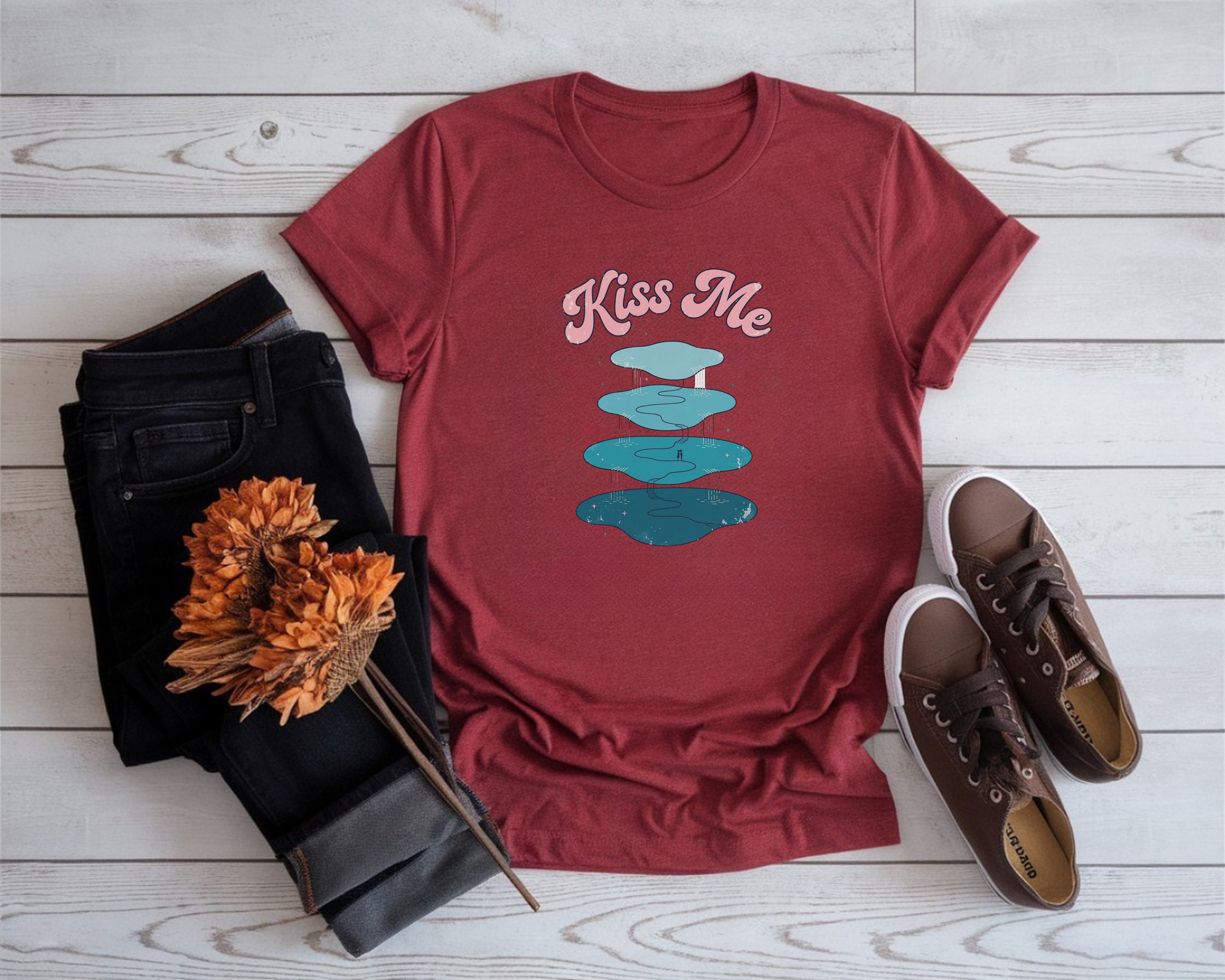 Steal a Kiss Blue Lagoon Shirt