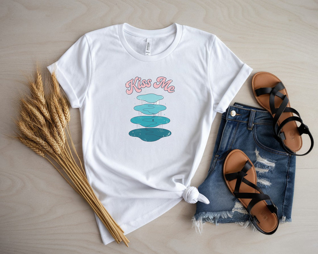 Steal a Kiss Blue Lagoon Shirt