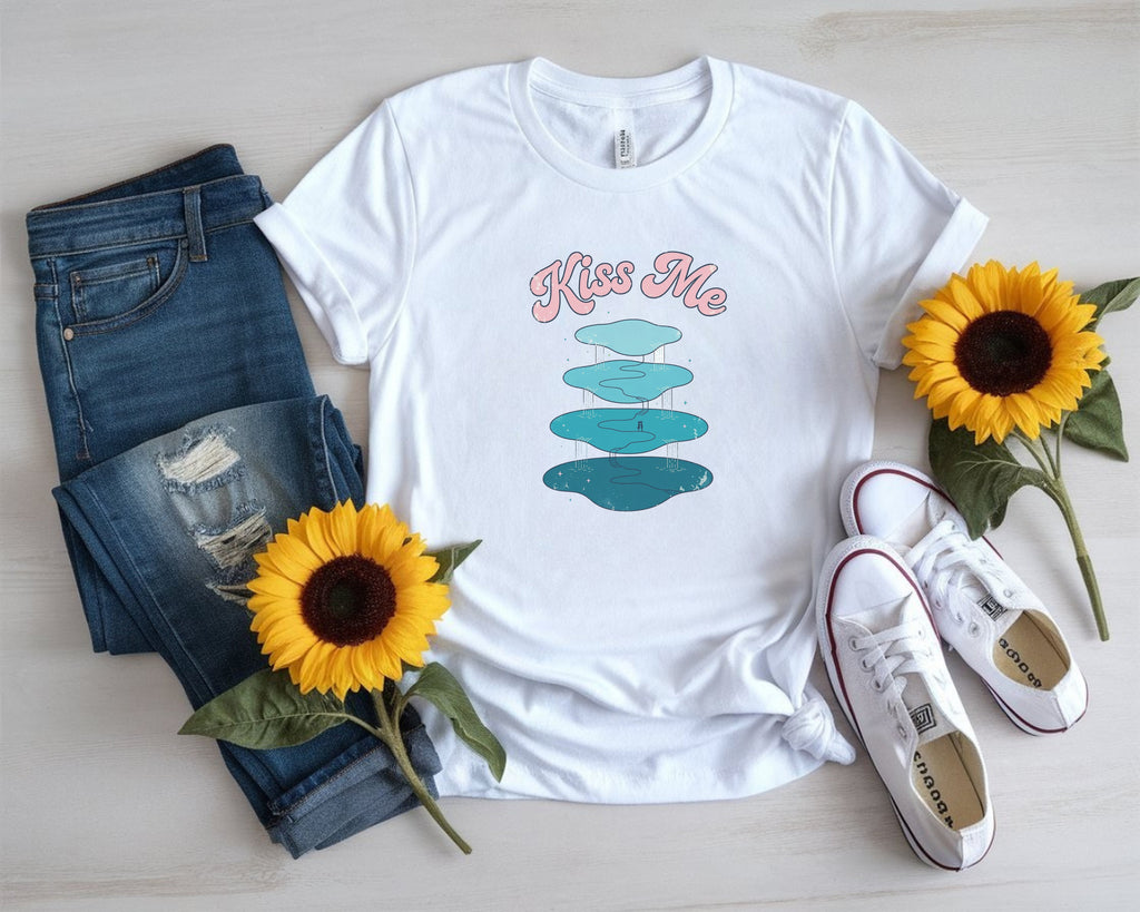 Steal a Kiss Blue Lagoon Shirt