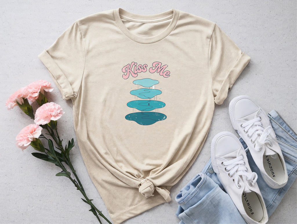 Steal a Kiss Blue Lagoon Shirt