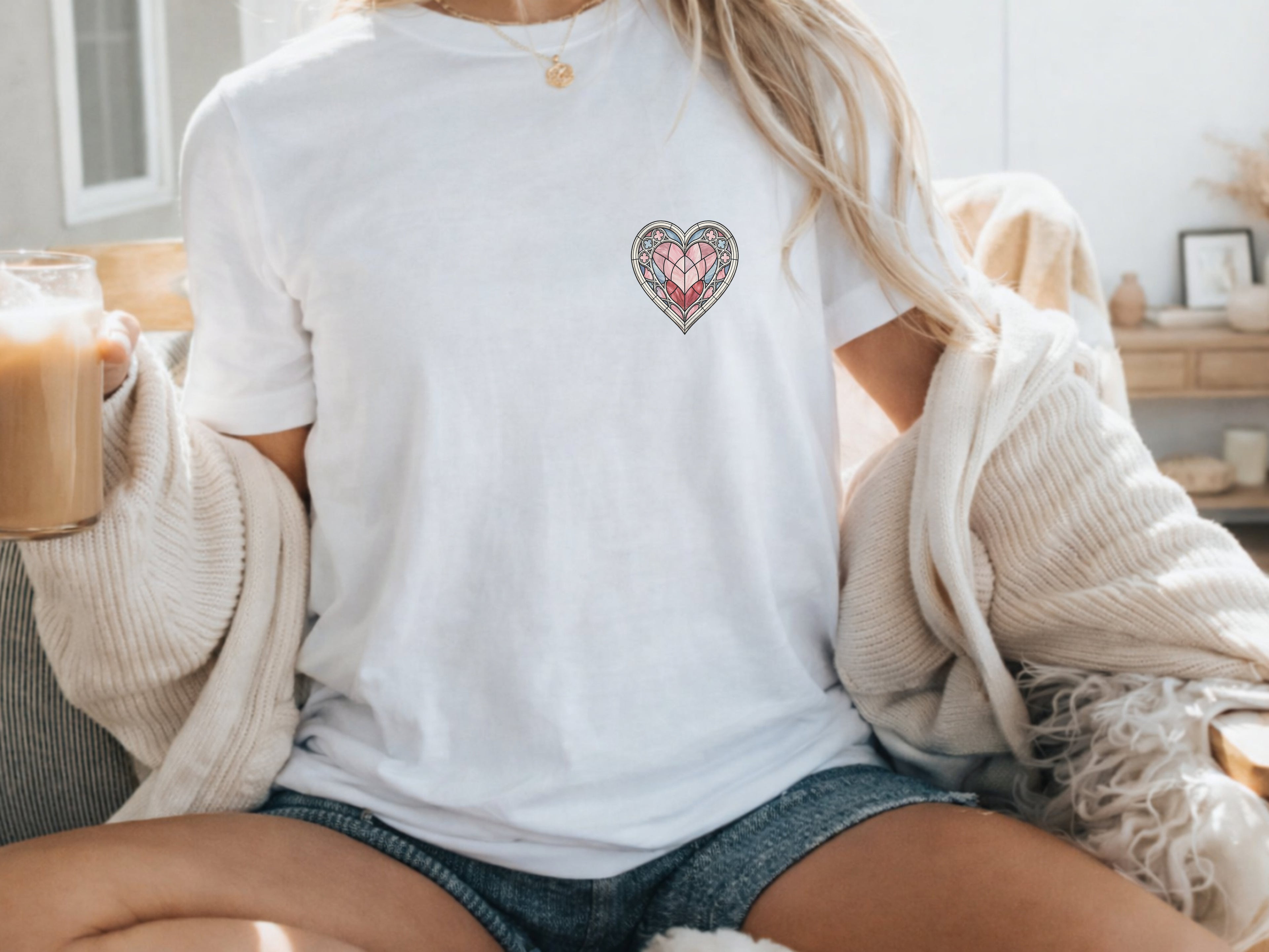 Valentine Boho Love Heart Shirt