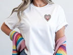 Valentine Boho Love Heart Shirt