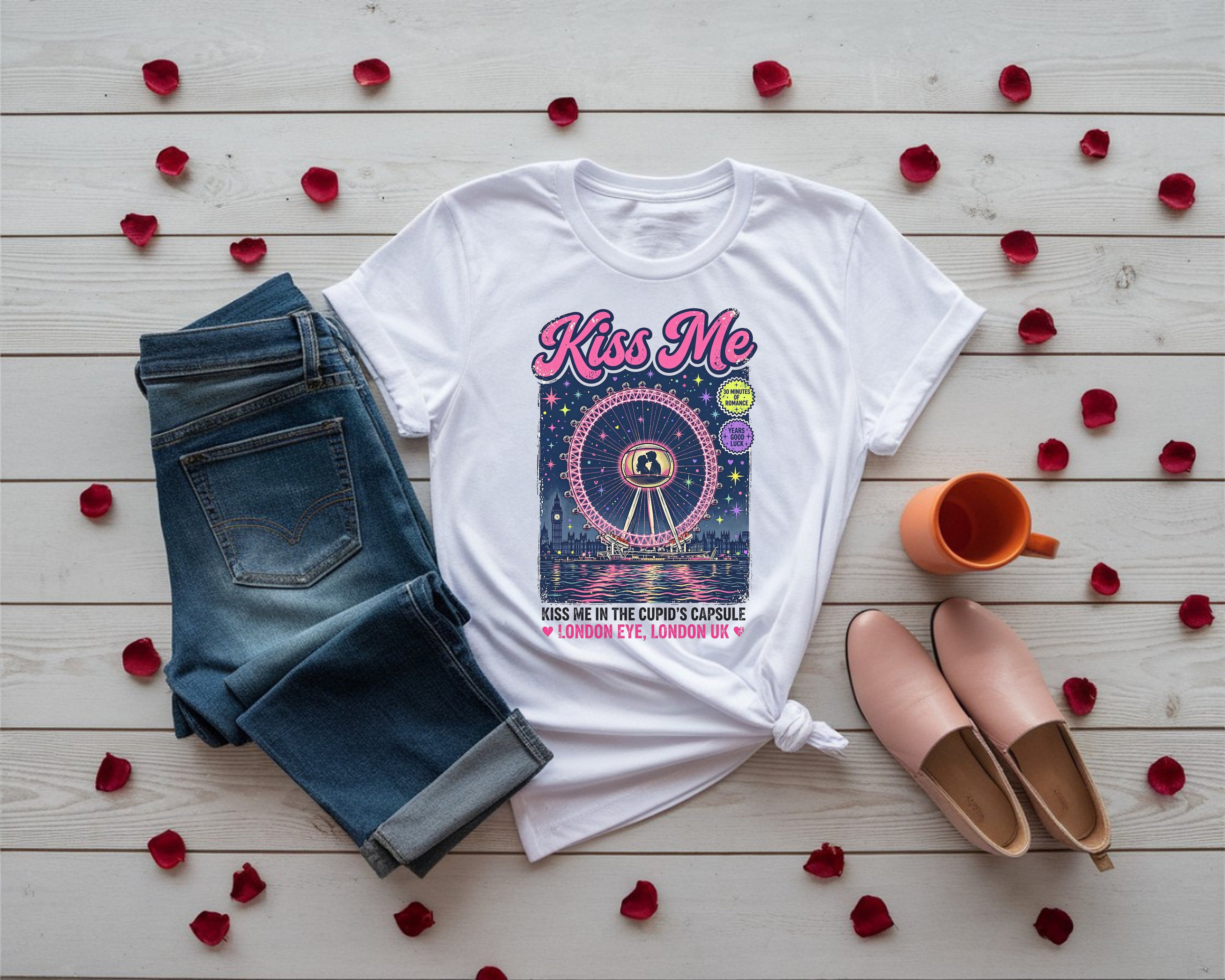 Retro Neon London Eye Shirt