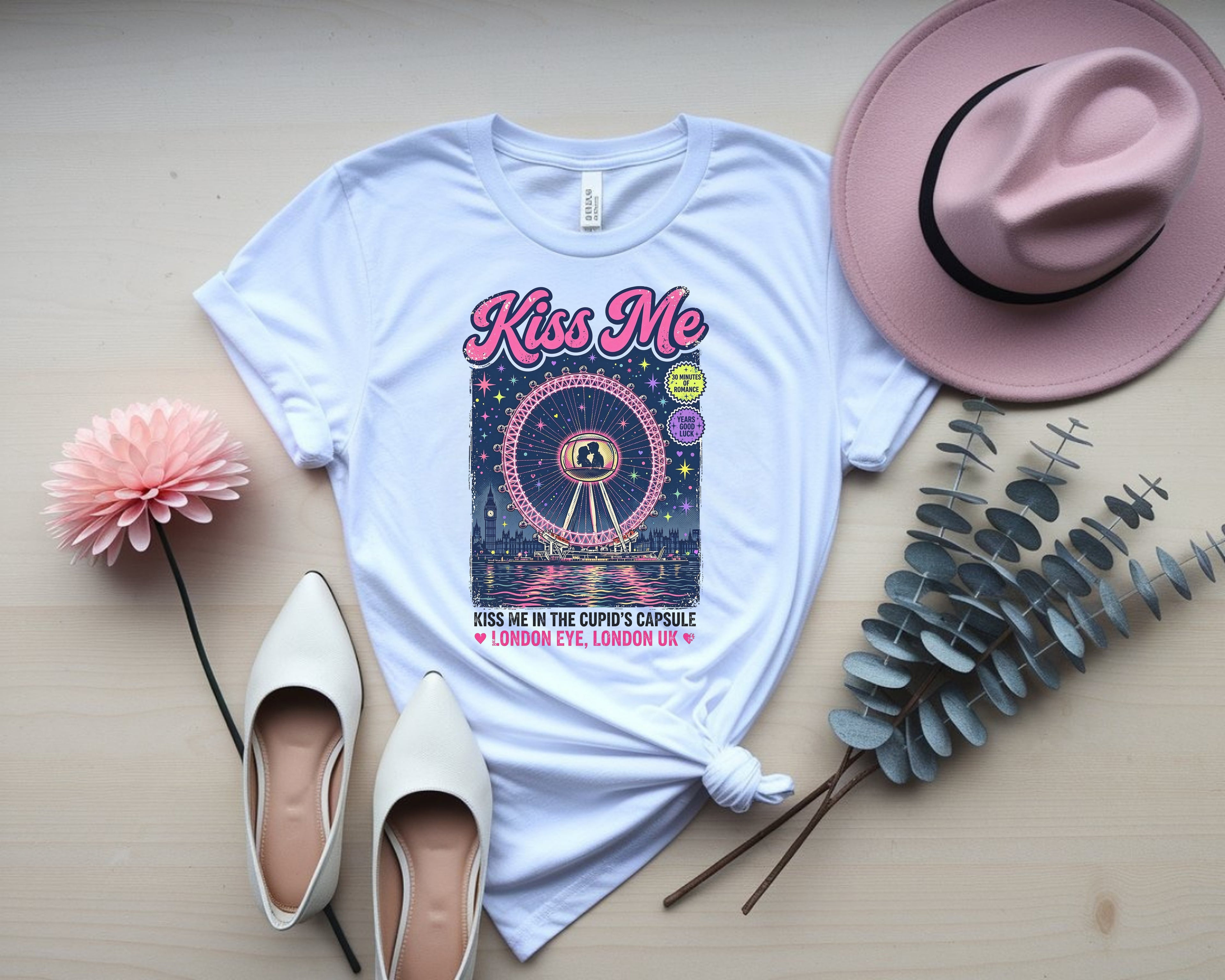 Retro Neon London Eye Shirt