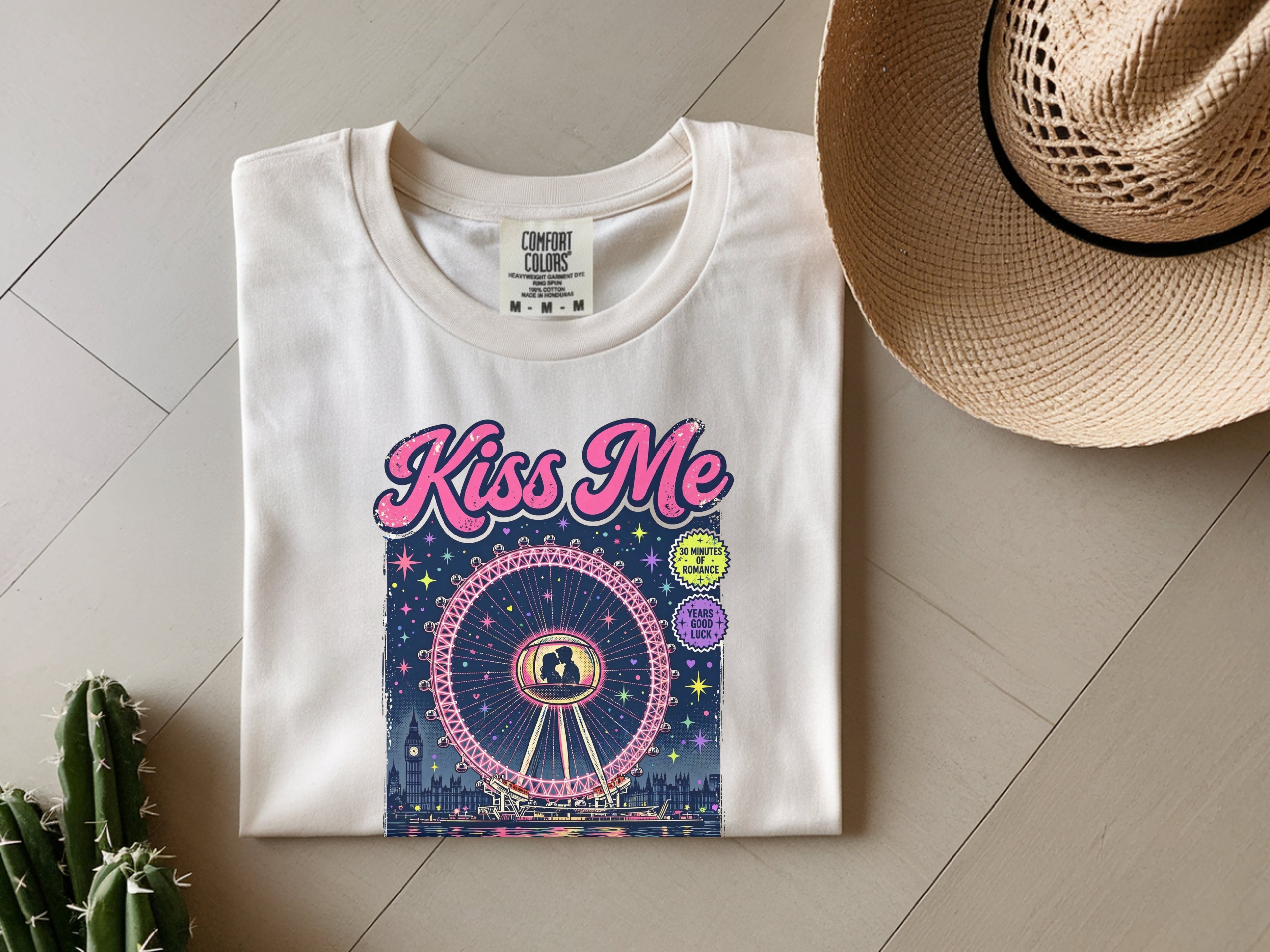 Retro Neon London Eye Shirt