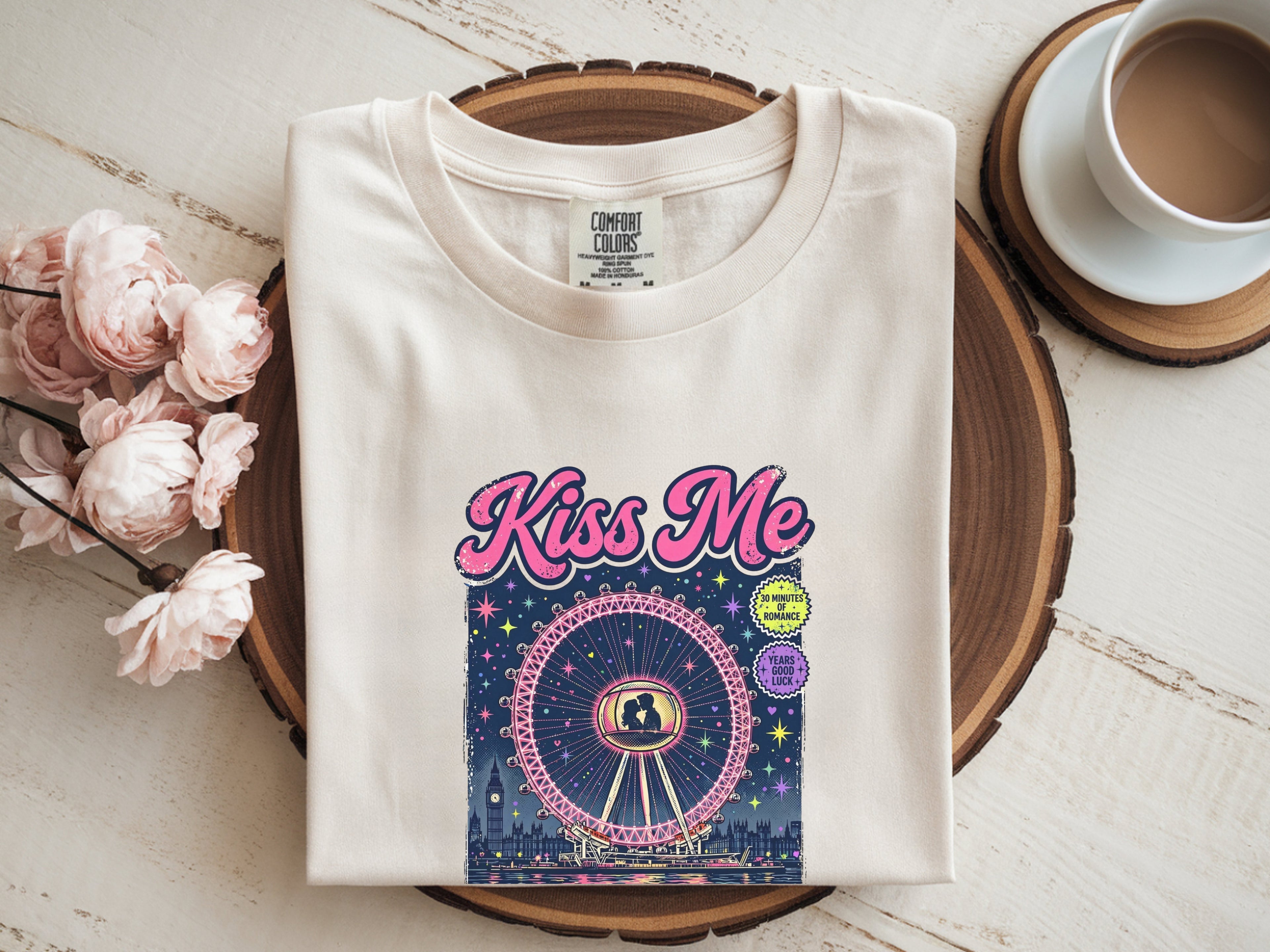 Retro Neon London Eye Shirt
