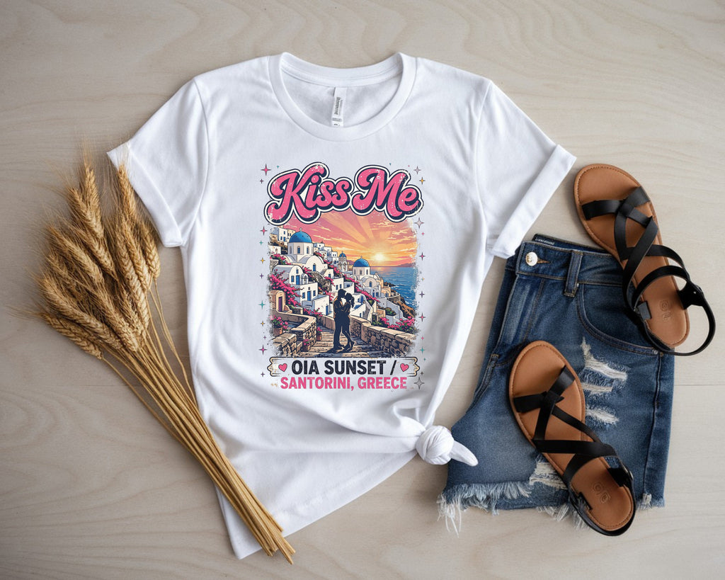 Santorini Oia Sunset Shirt