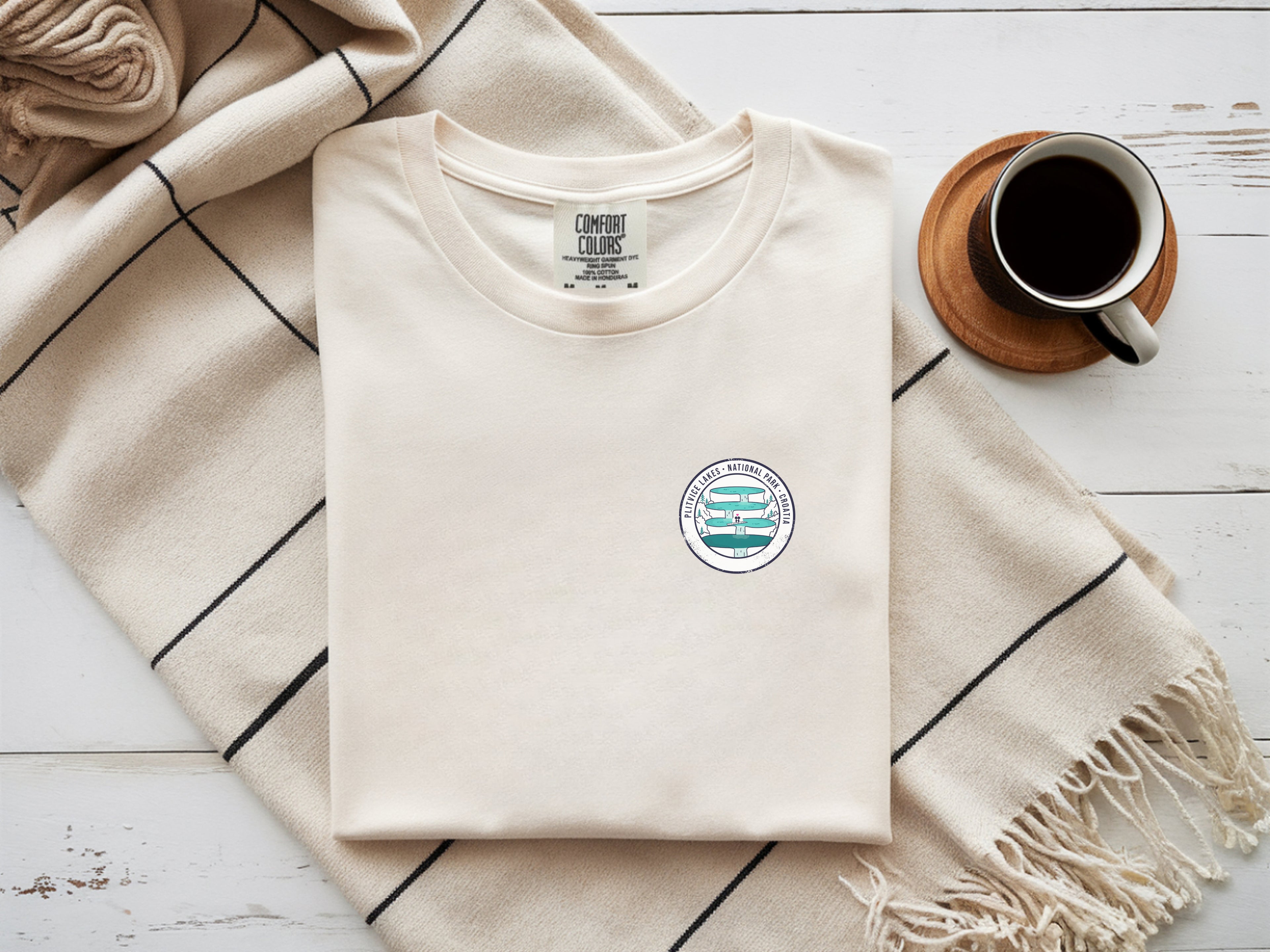 Minimalist Ocean Wave Shirt