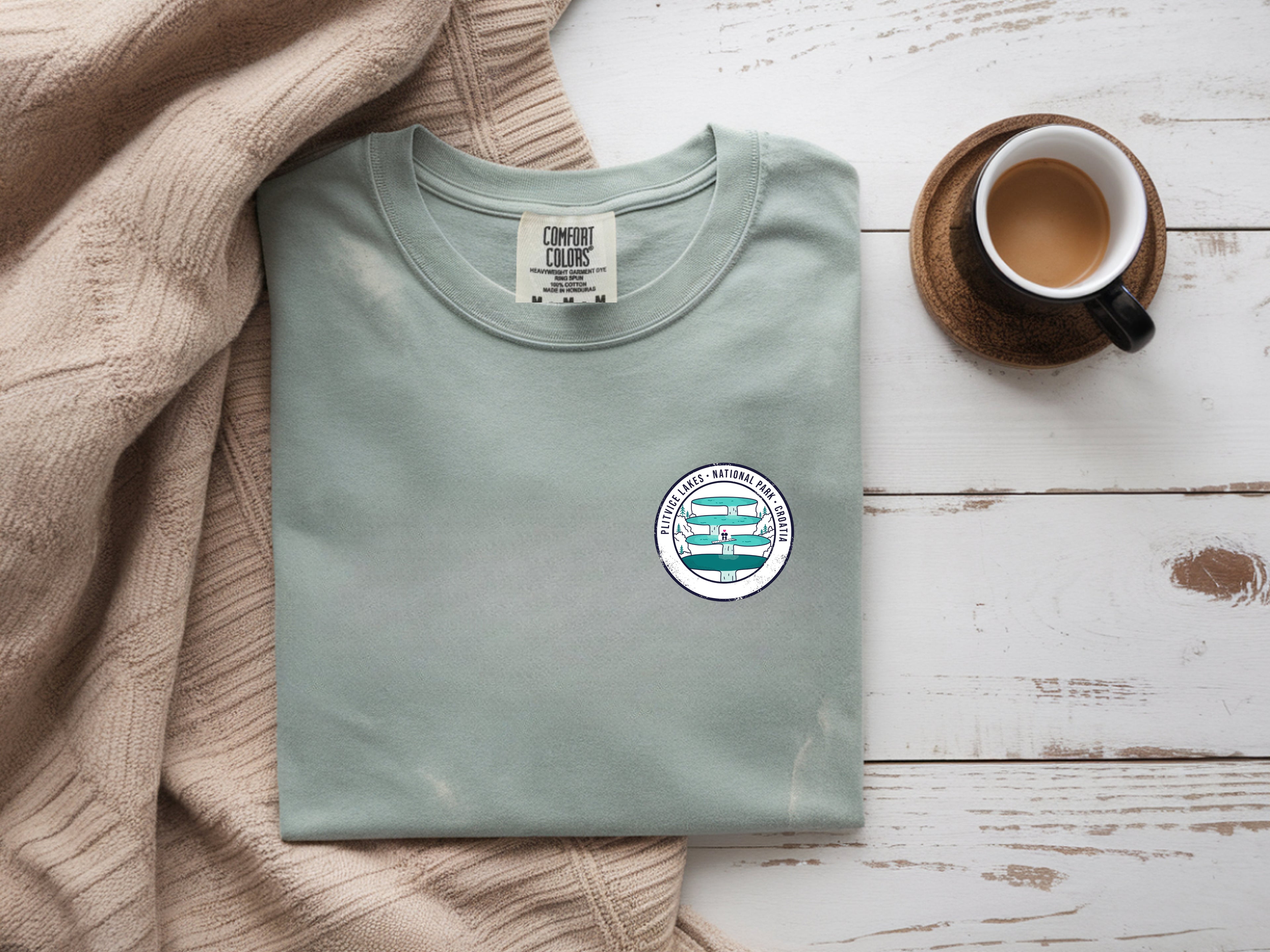 Minimalist Ocean Wave Shirt