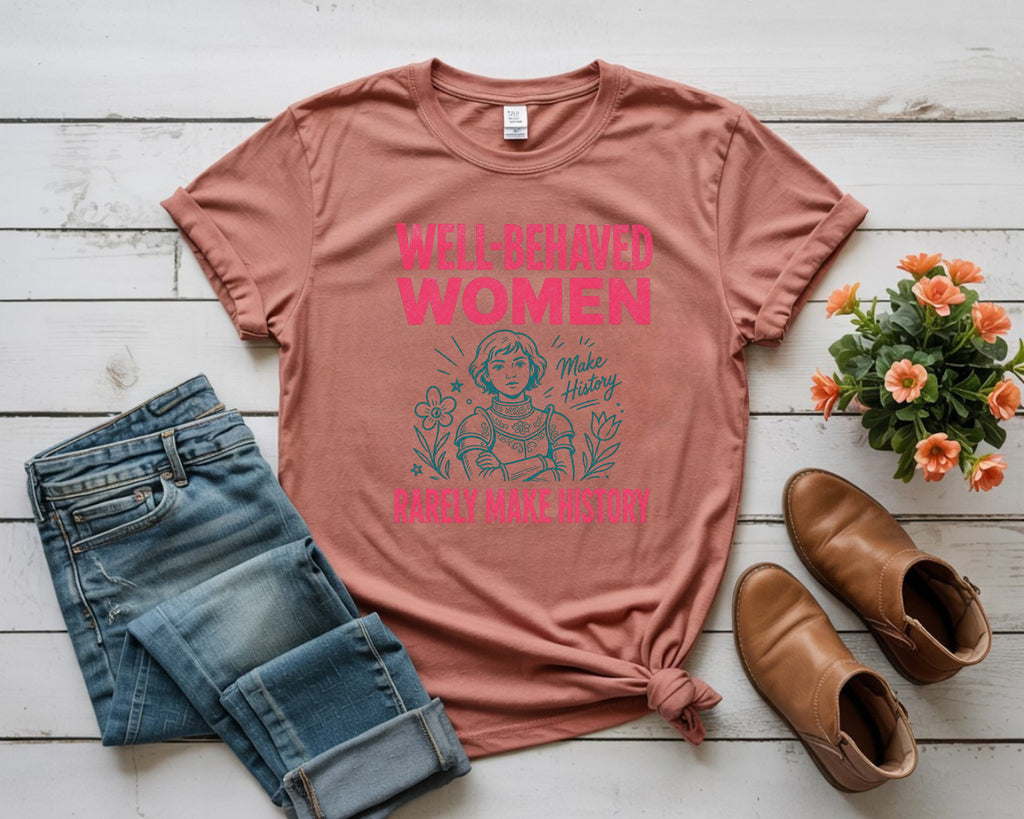 Vintage Catholic Saint Feminist Gift