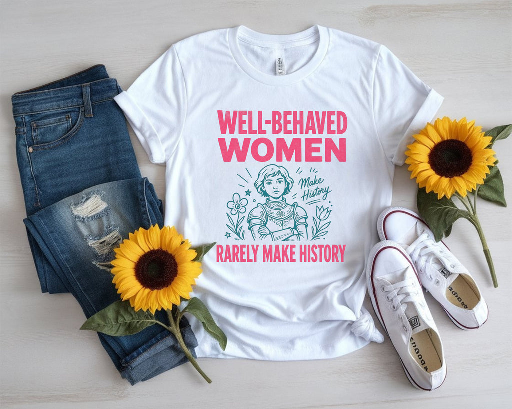 Vintage Catholic Saint Feminist Gift