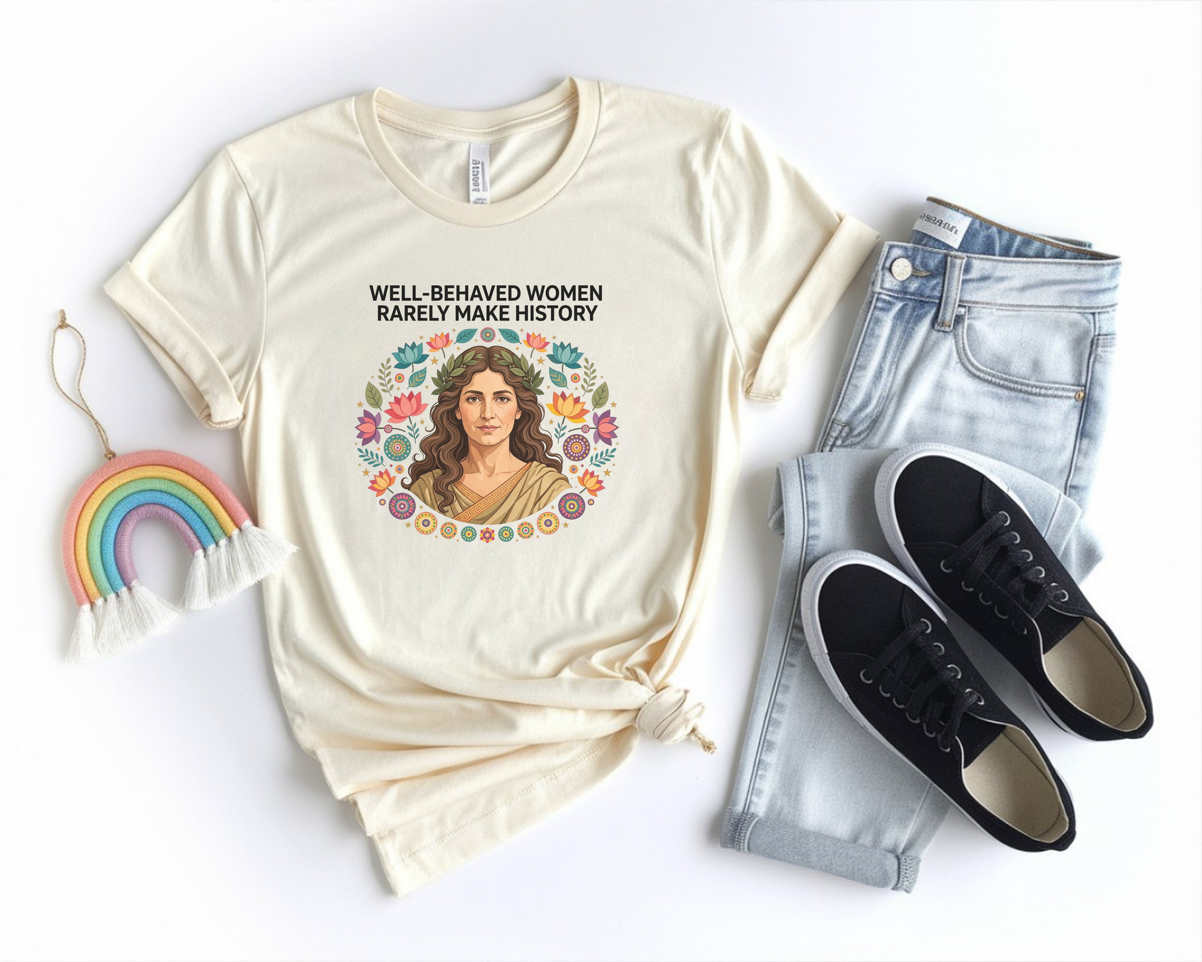 Hypatia Well Behaved Women Rarely Make History Tee