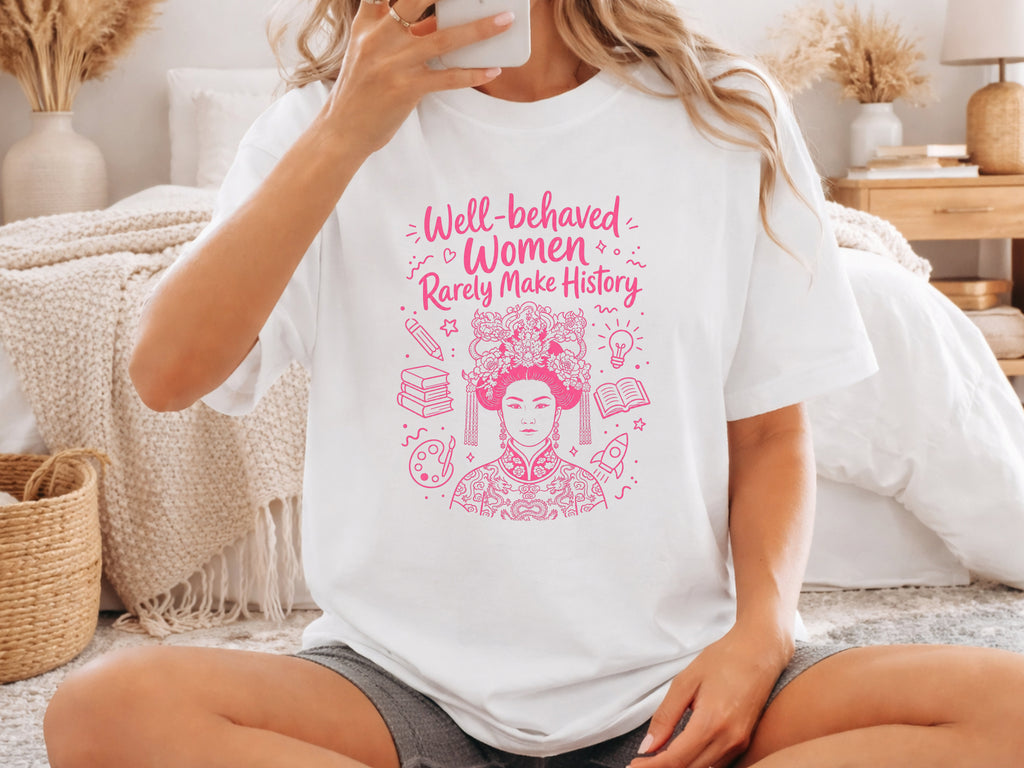 Pink Wu Zetian Make History Tee
