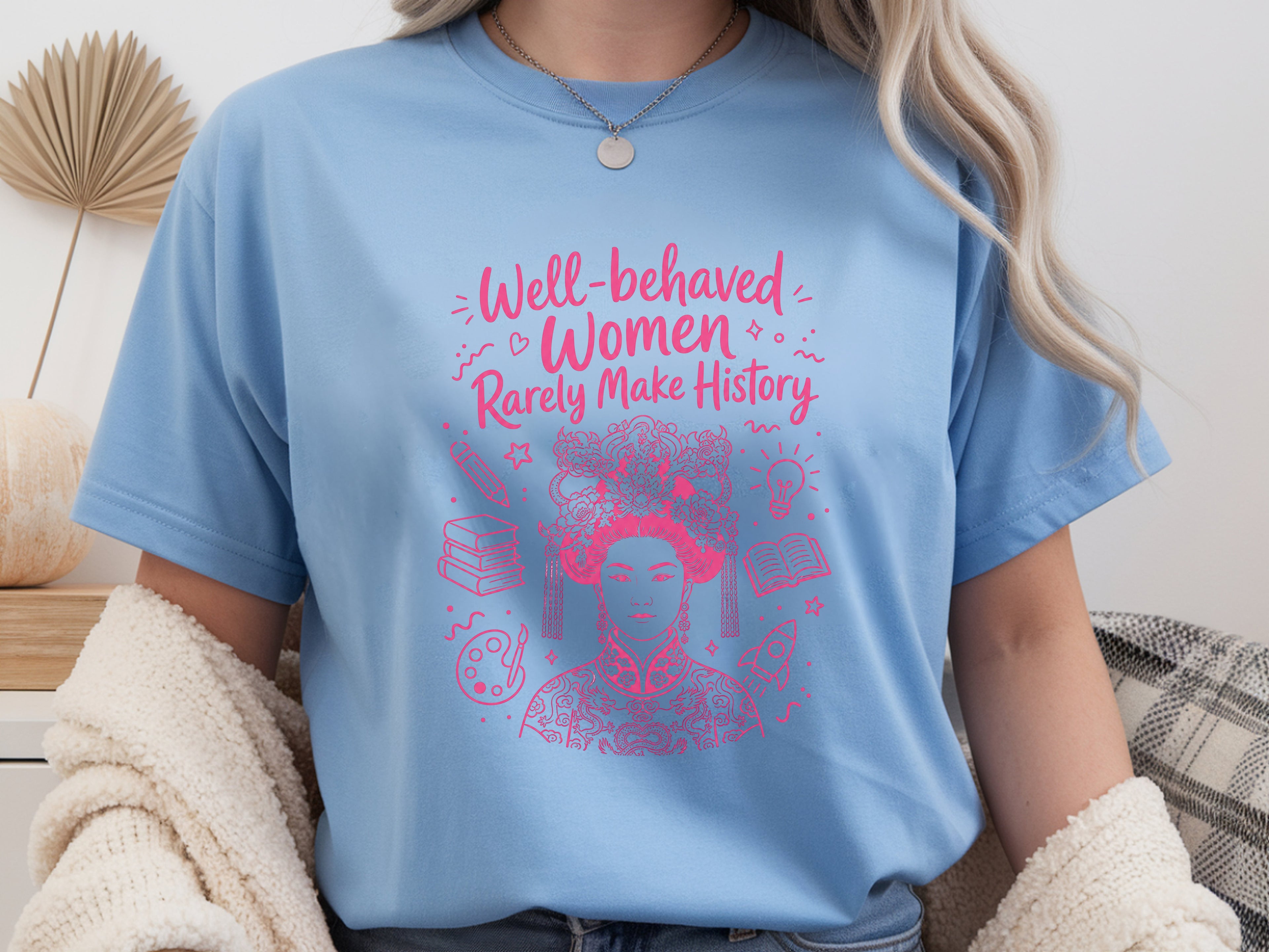 Pink Wu Zetian Make History Tee
