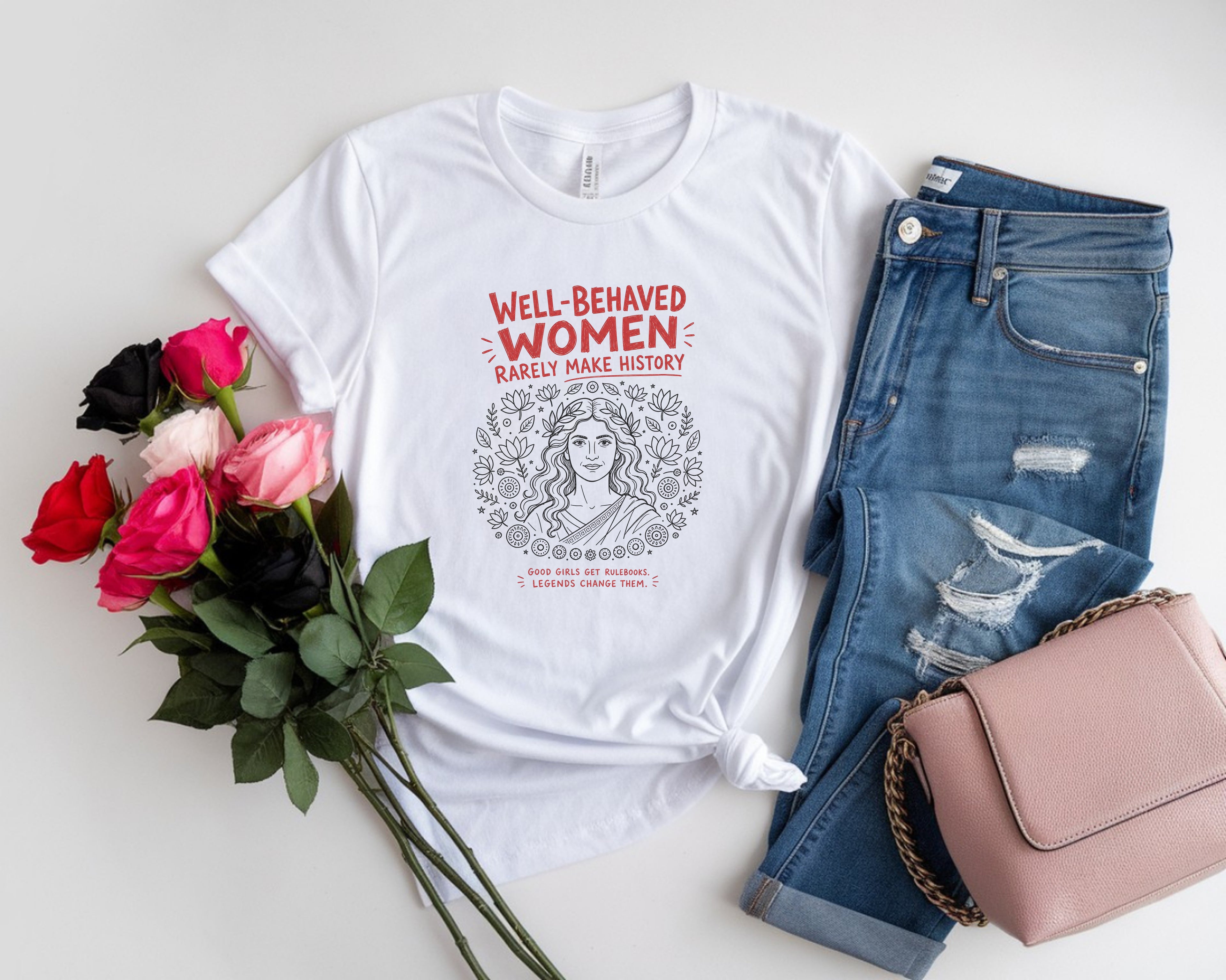 Hypatia Line Art Shirt