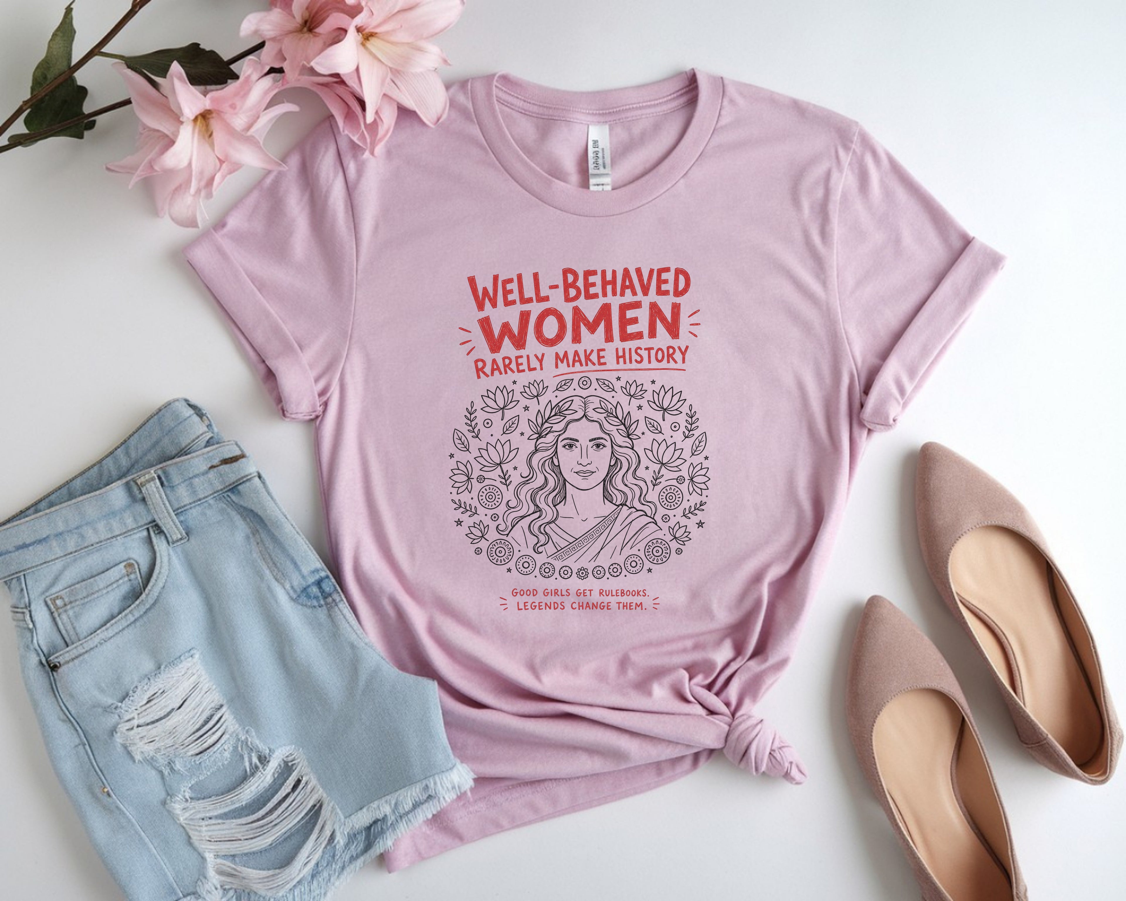 Hypatia Line Art Shirt
