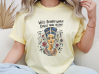 Nefertiti Sketch Make History Tee