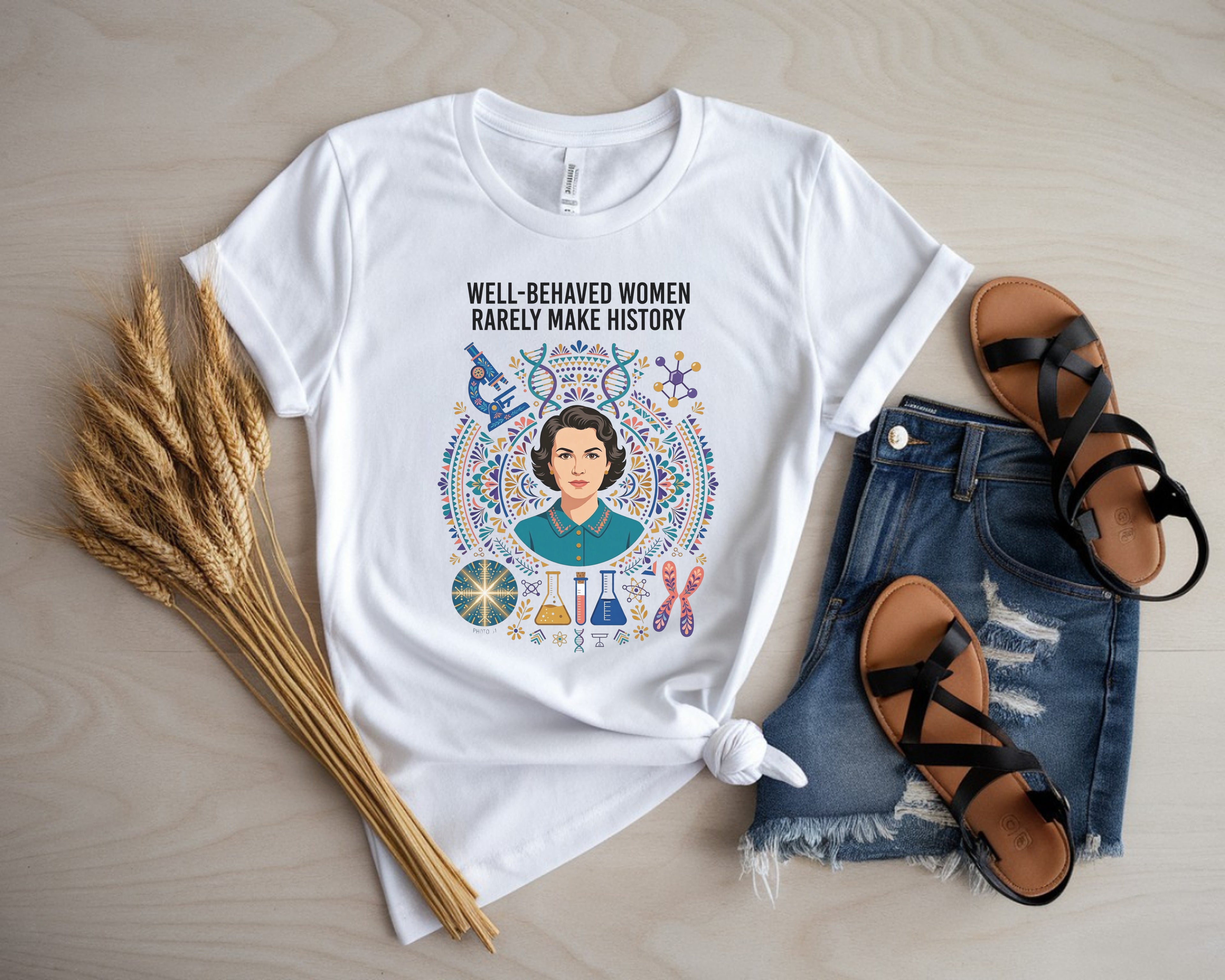 Rosalind Franklin Make History T-Shirt
