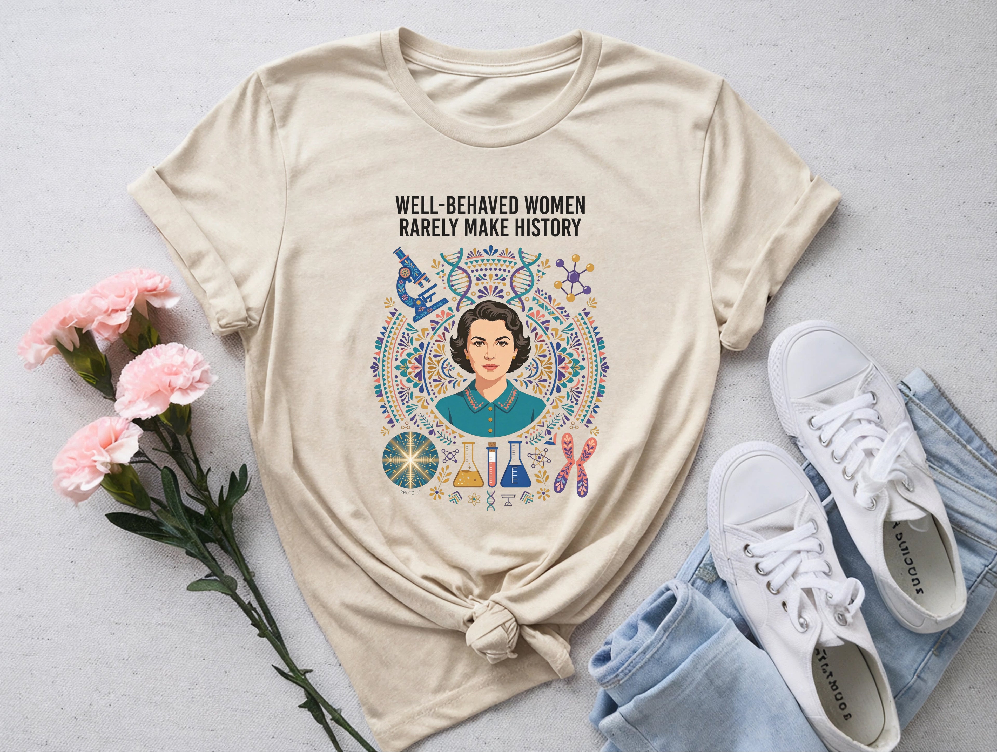 Rosalind Franklin Make History T-Shirt
