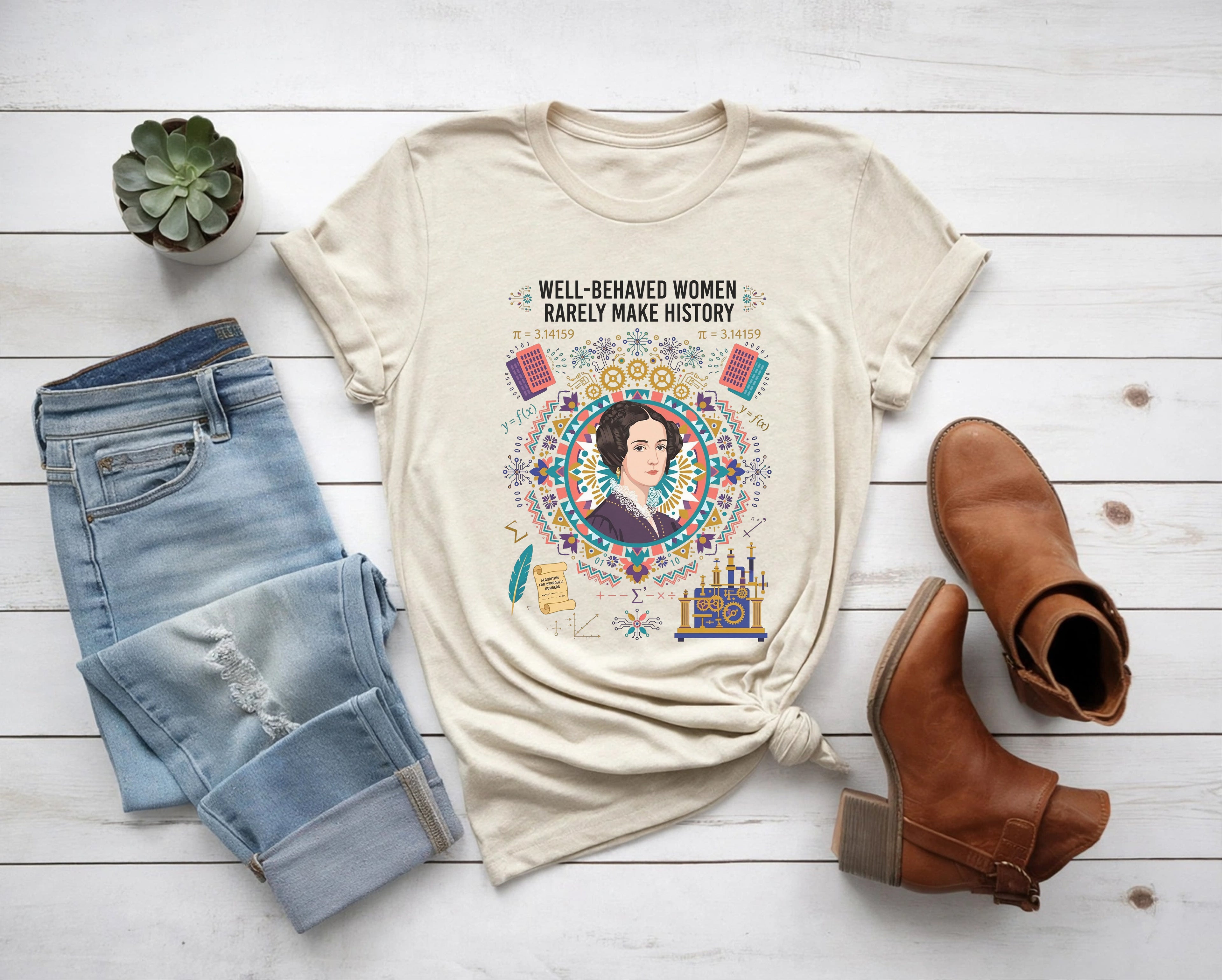 Ada Lovelace Make History Tee