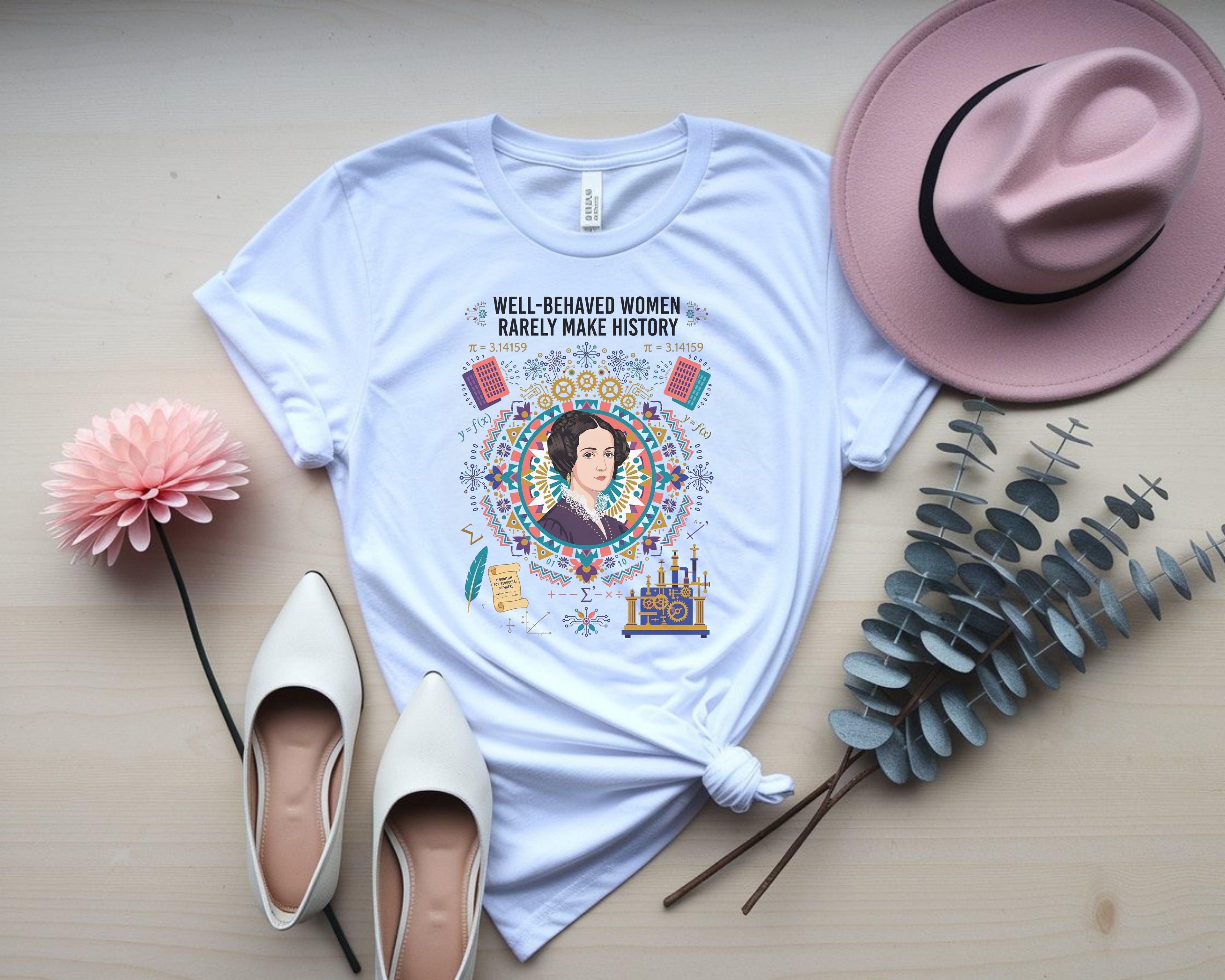 Ada Lovelace Make History Tee