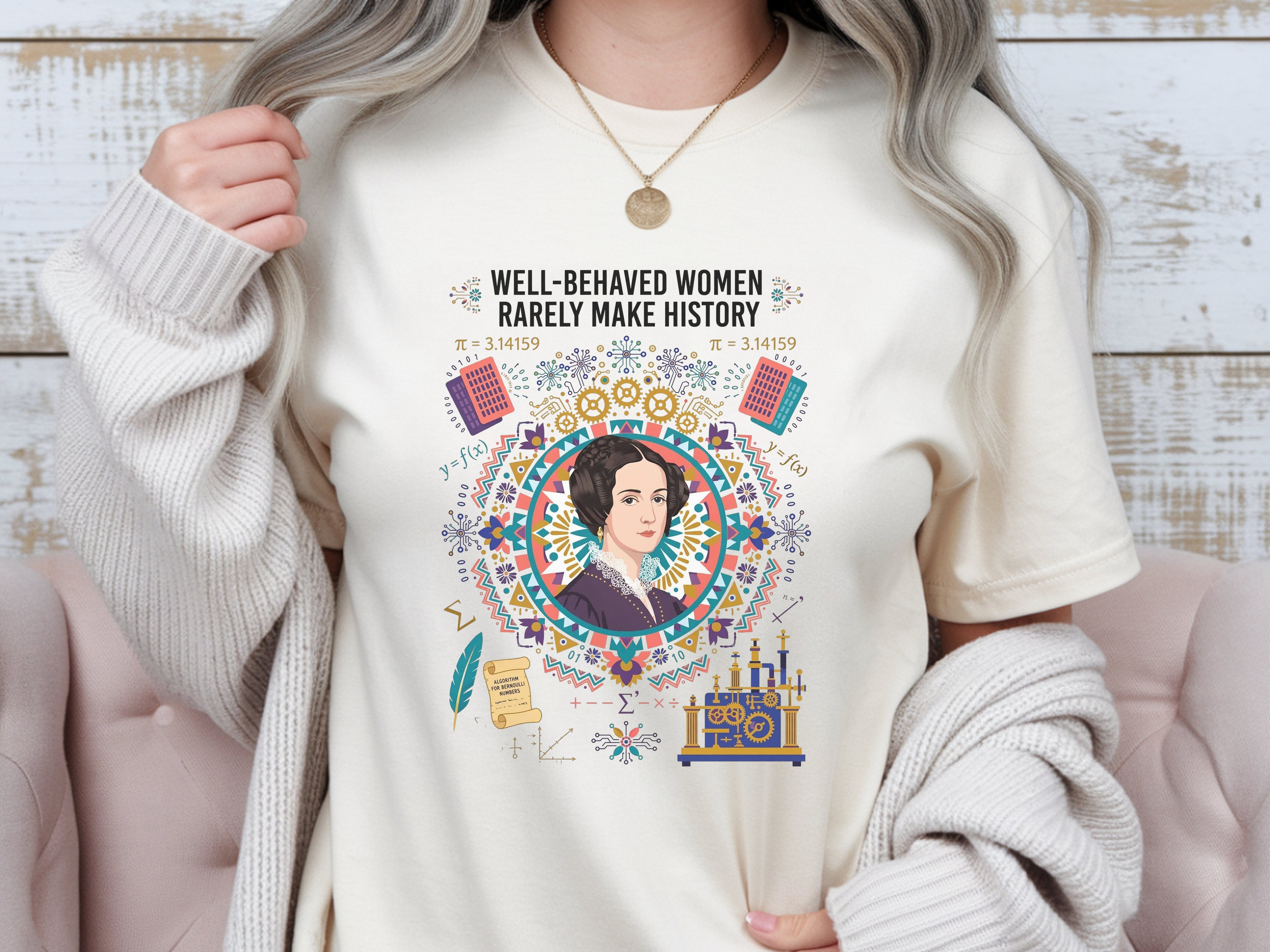 Ada Lovelace Make History Tee