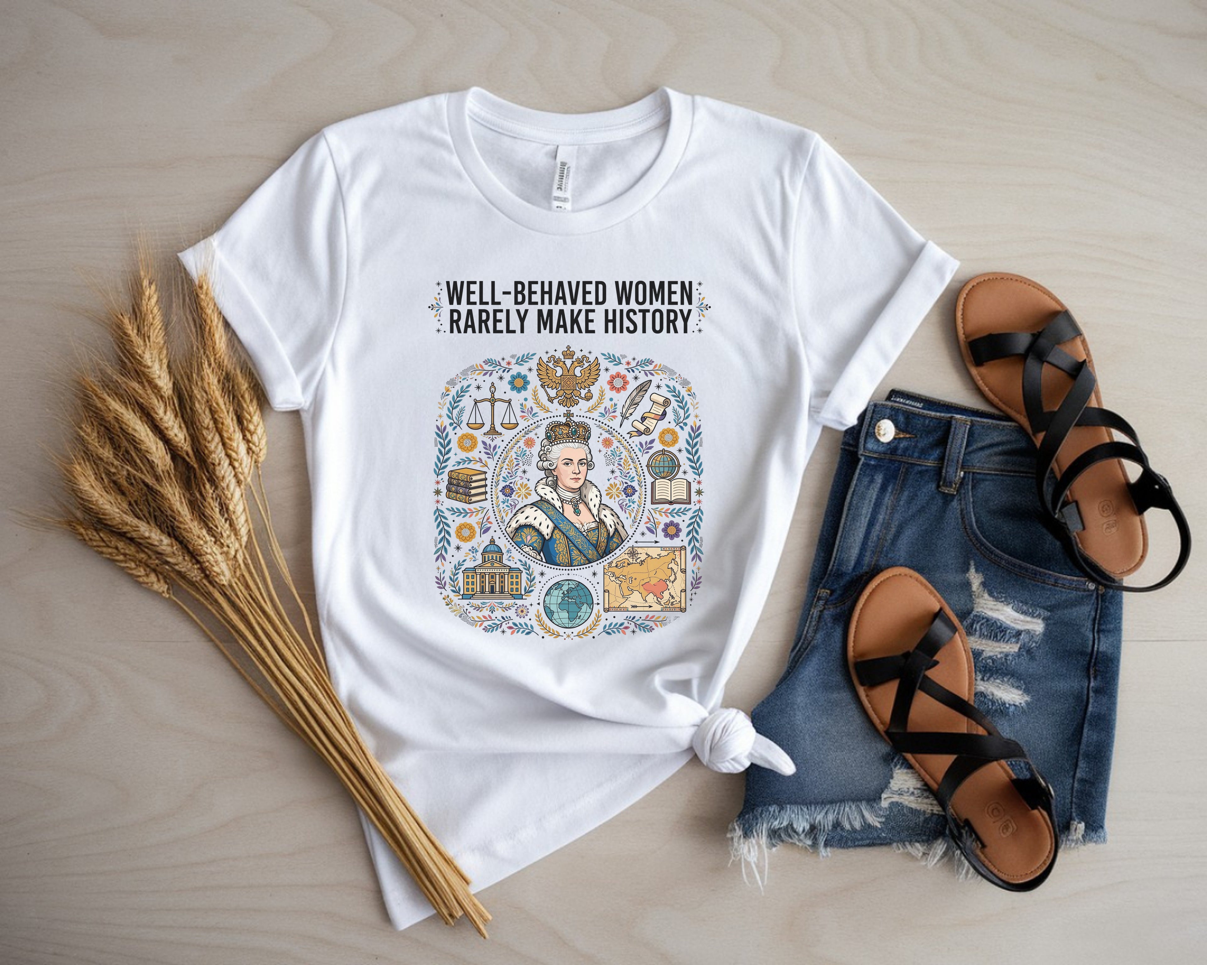 Catherine the Great History Tee