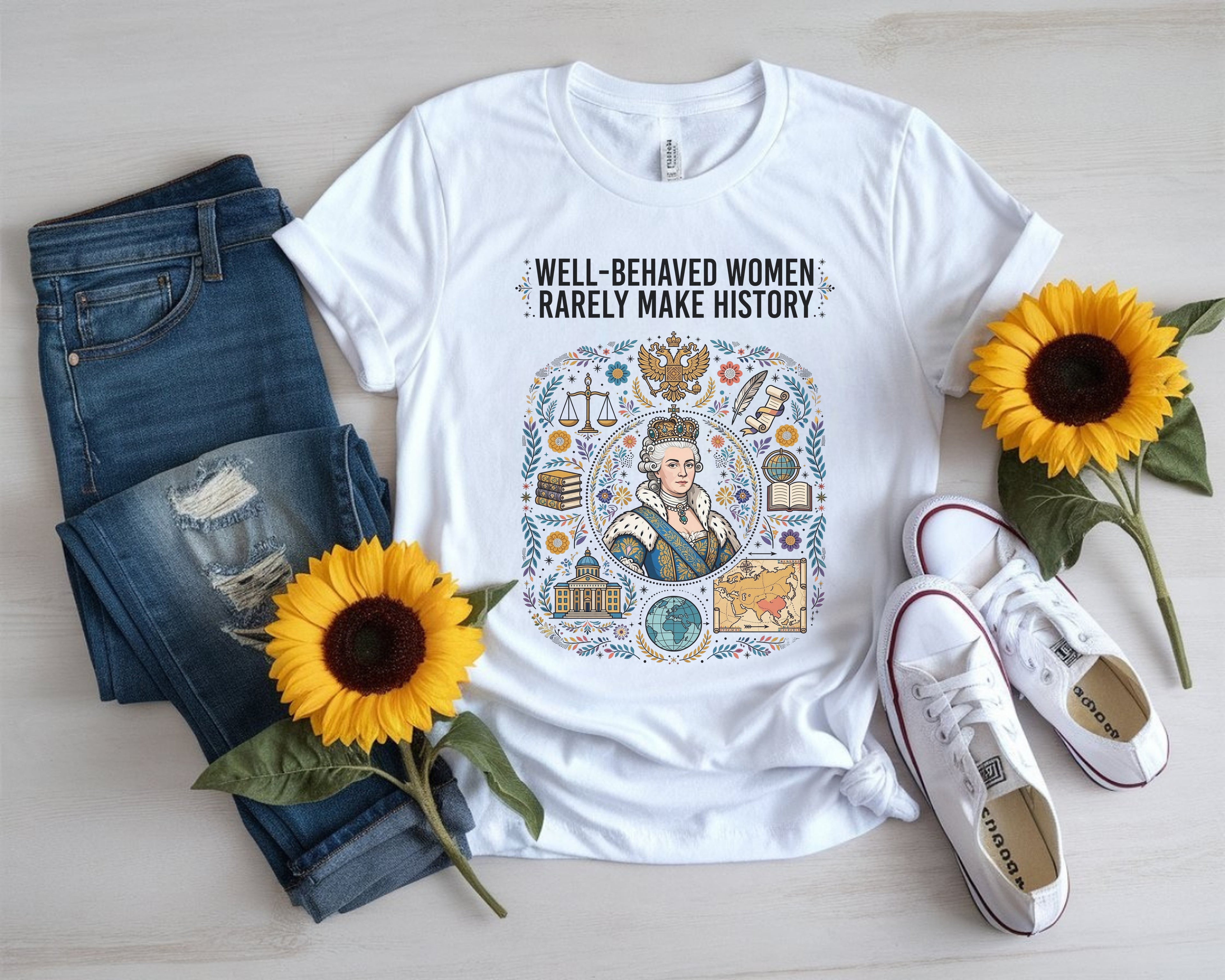 Catherine the Great History Tee
