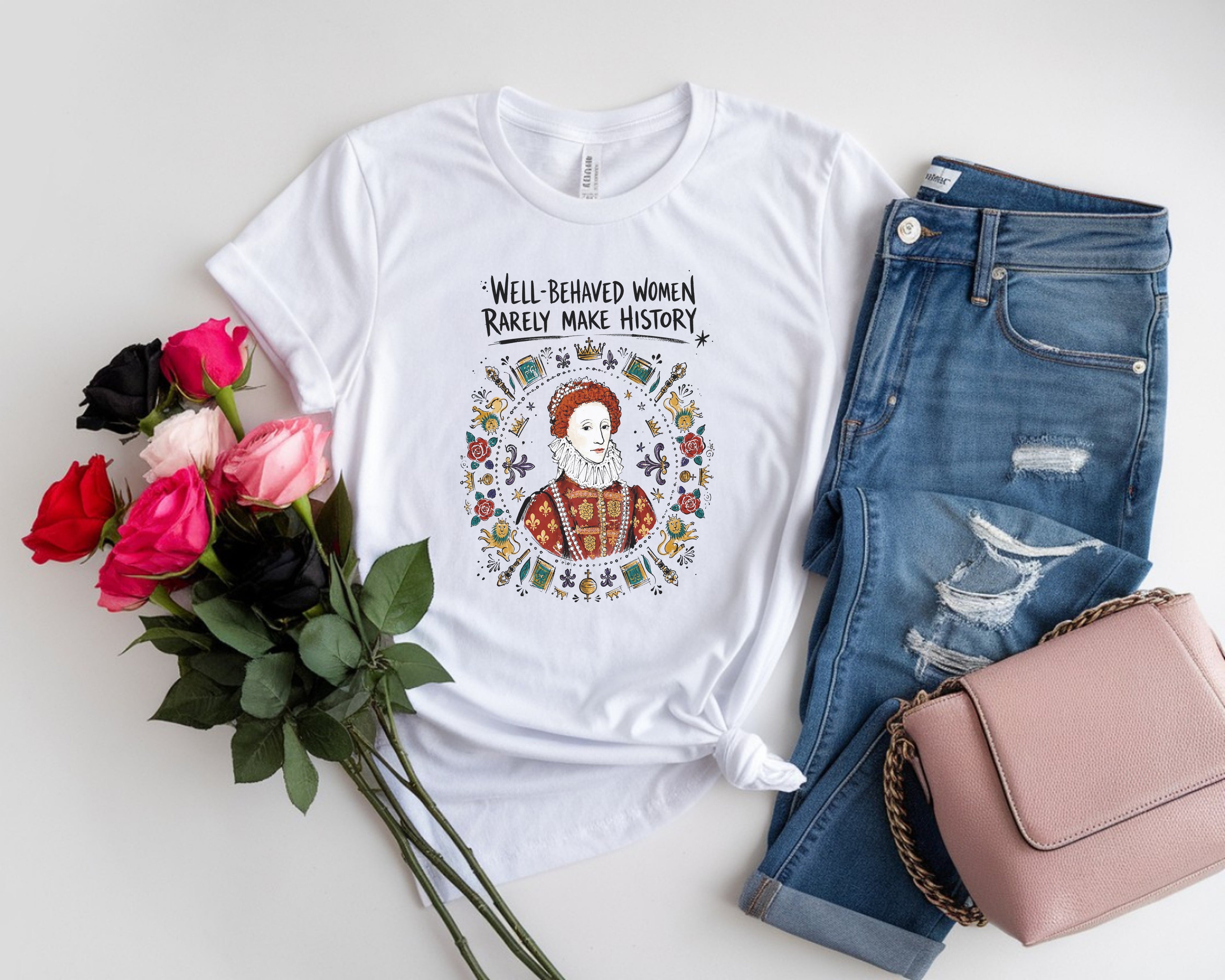 British Elizabeth I Sketch T-Shirt