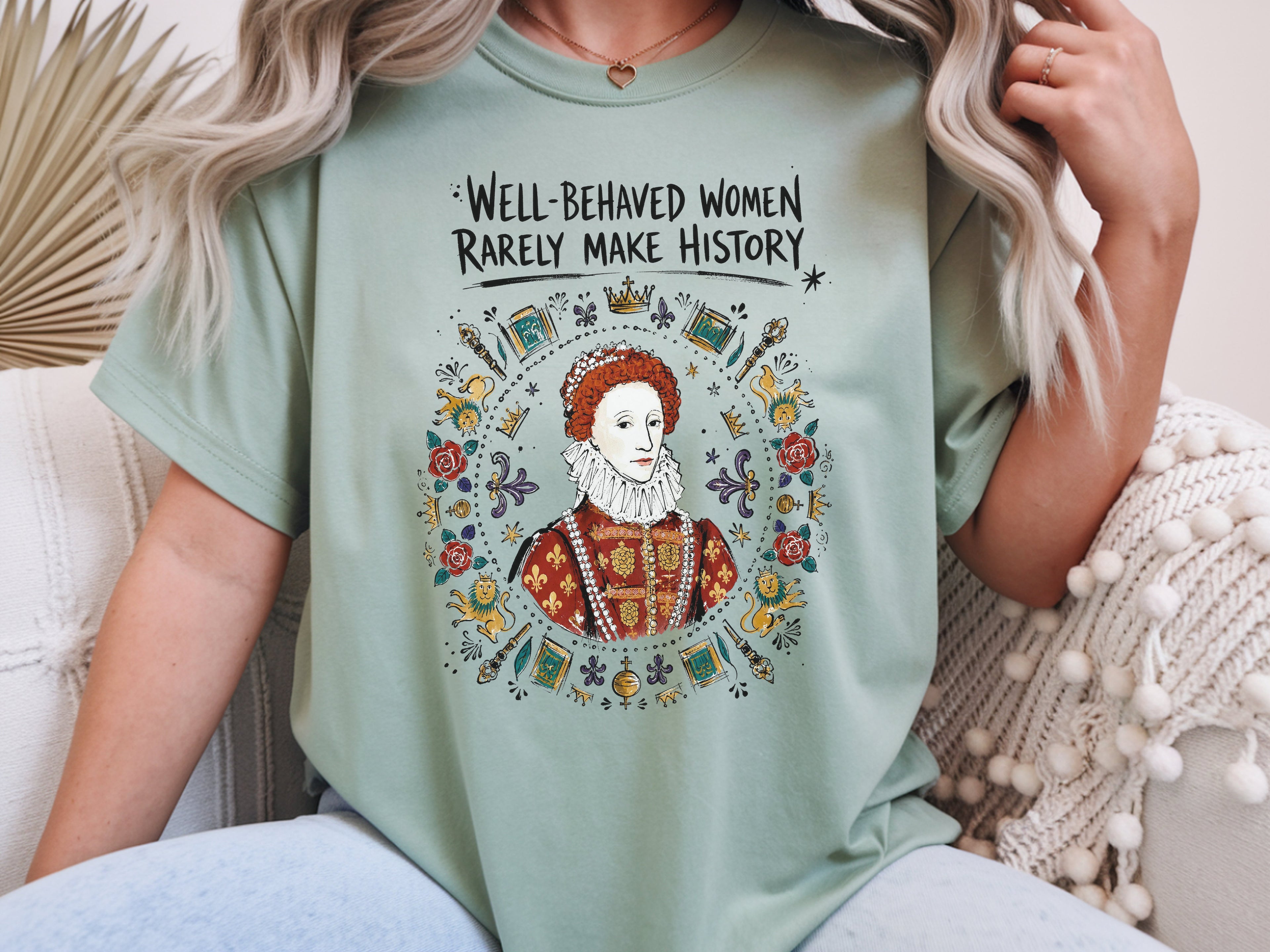 British Elizabeth I Sketch T-Shirt