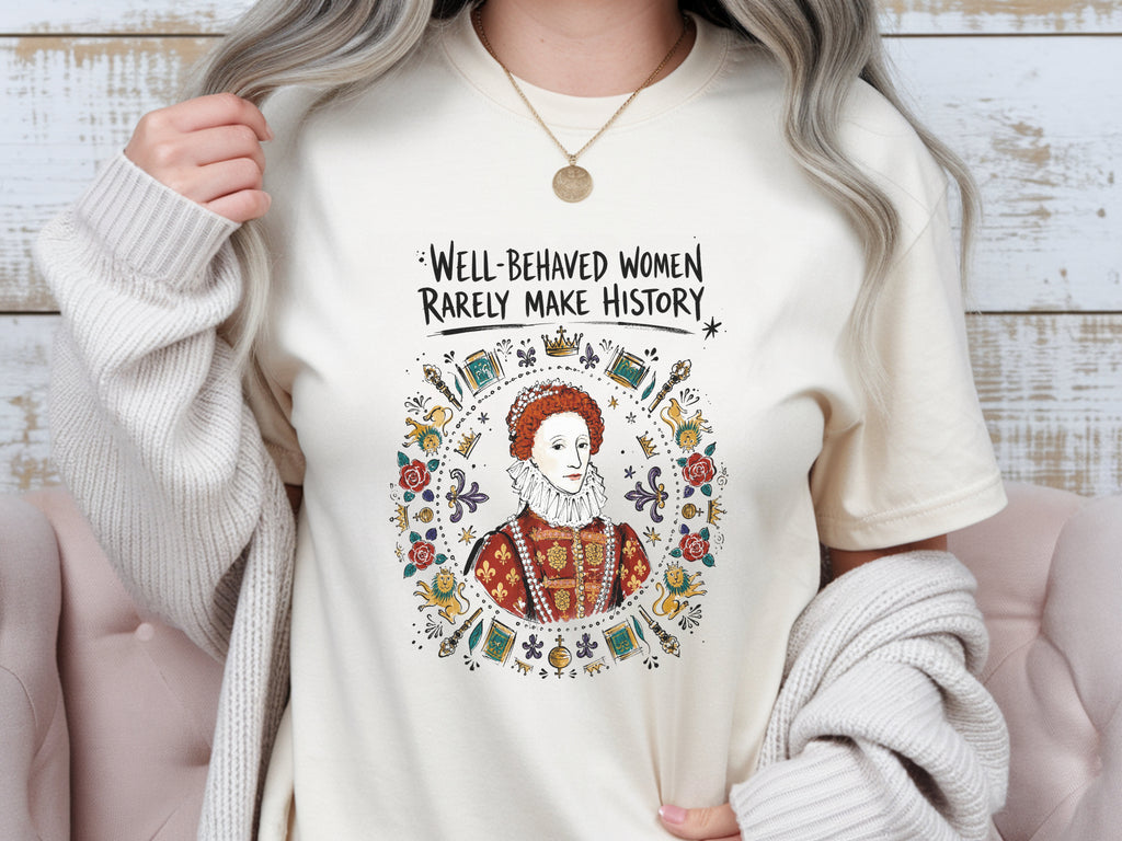 British Elizabeth I Sketch T-Shirt