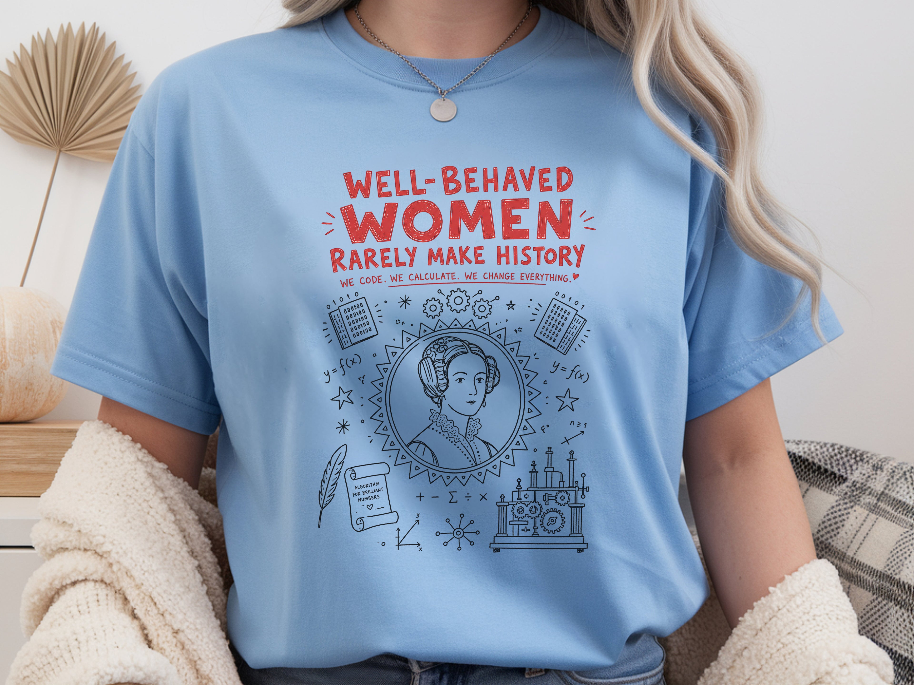 Ada Lovelace Line Art Tee