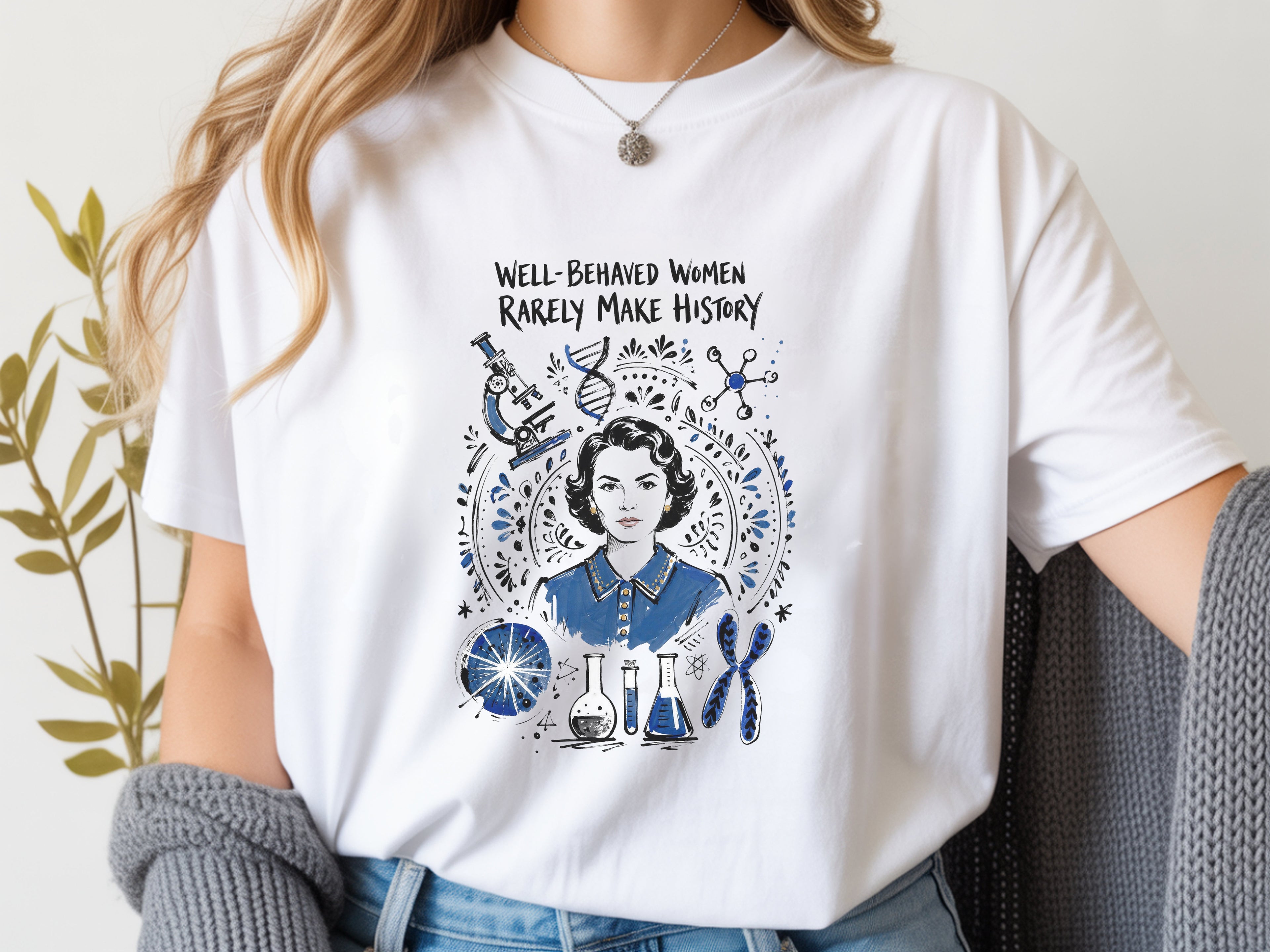 Rosalind Franklin History Shirt