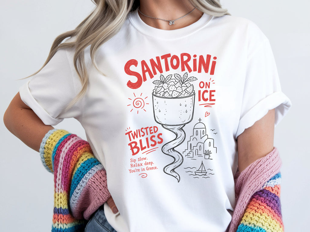 Santorini Greece T-Shirt
