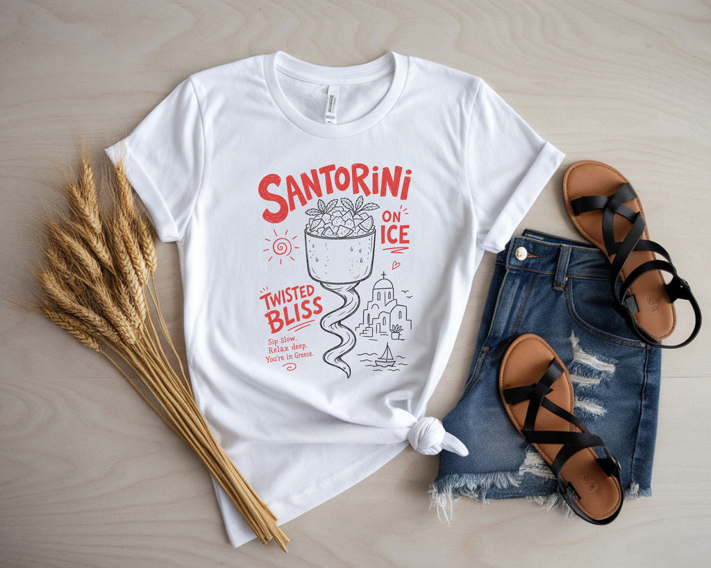 Santorini Greece T-Shirt