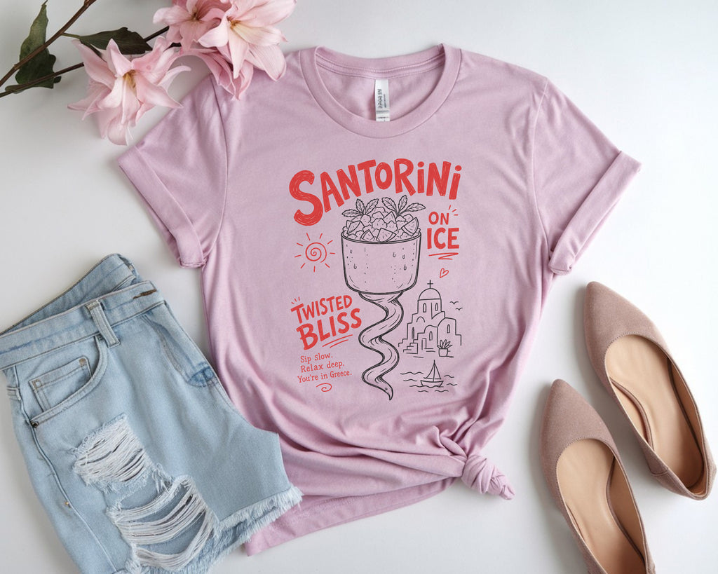 Santorini Greece T-Shirt