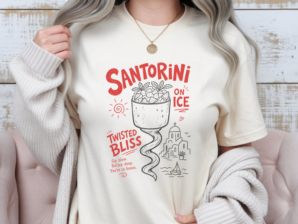 Santorini Greece T-Shirt