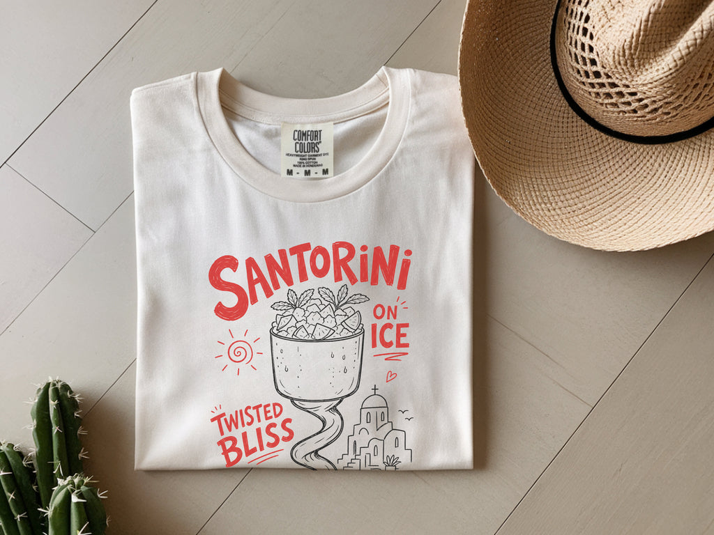 Santorini Greece T-Shirt