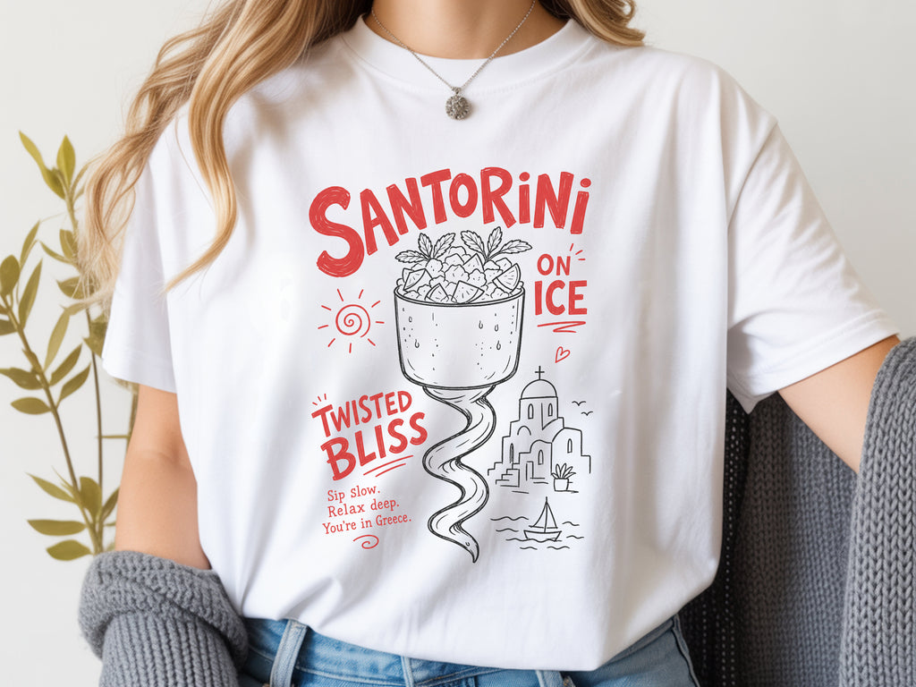 Santorini Greece T-Shirt