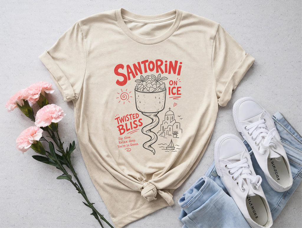 Santorini Greece T-Shirt