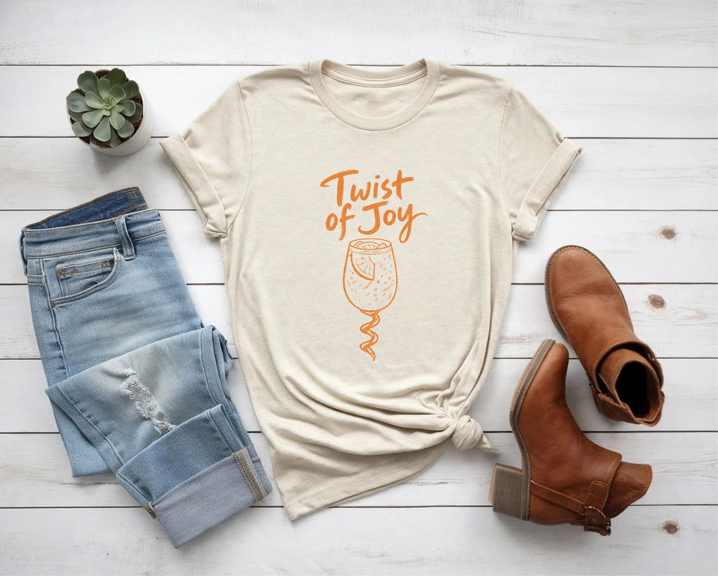 Twist of Joy Cocktail Shirt
