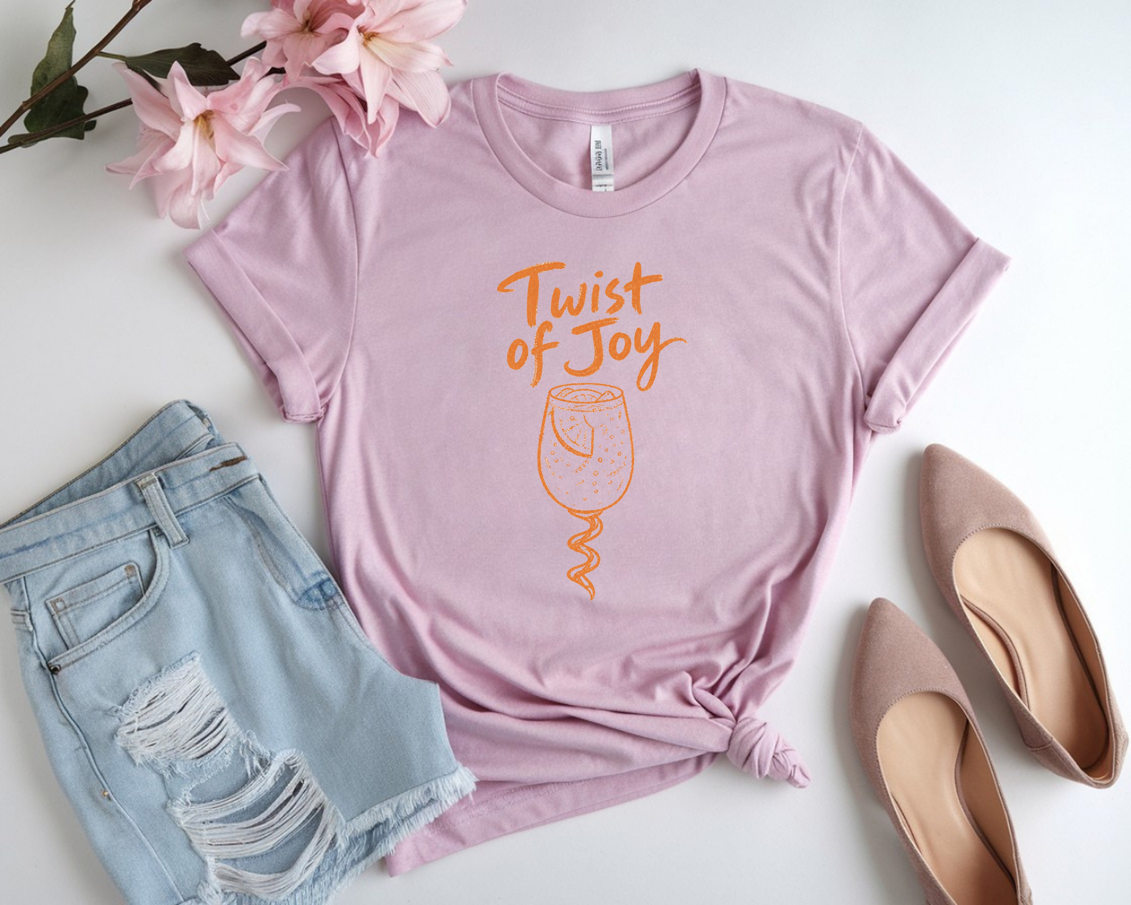 Twist of Joy Cocktail Shirt