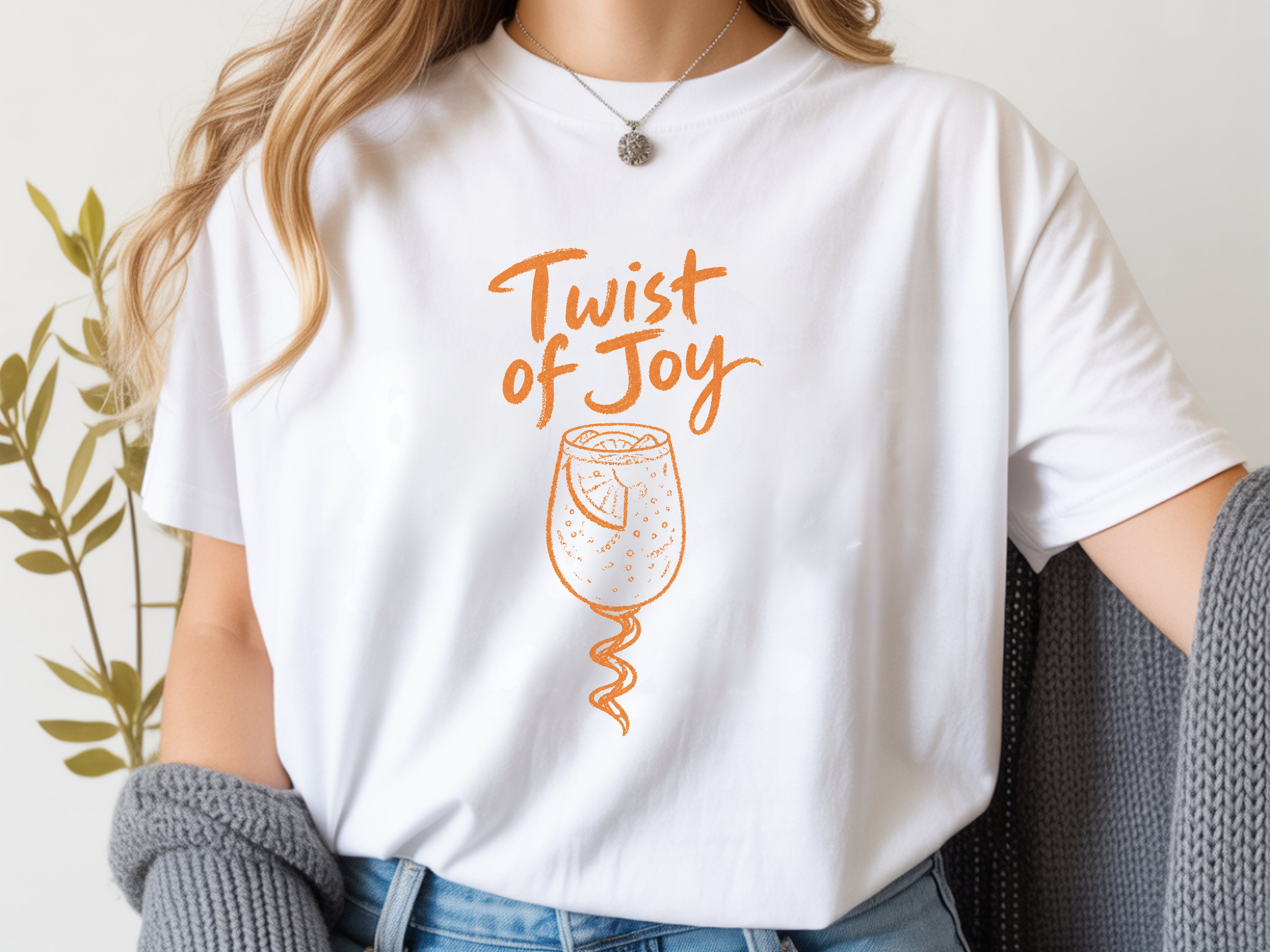 Twist of Joy Cocktail Shirt