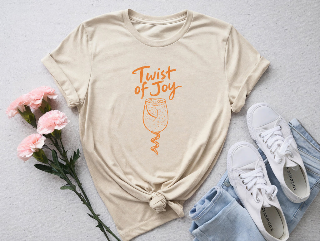 Twist of Joy Cocktail Shirt