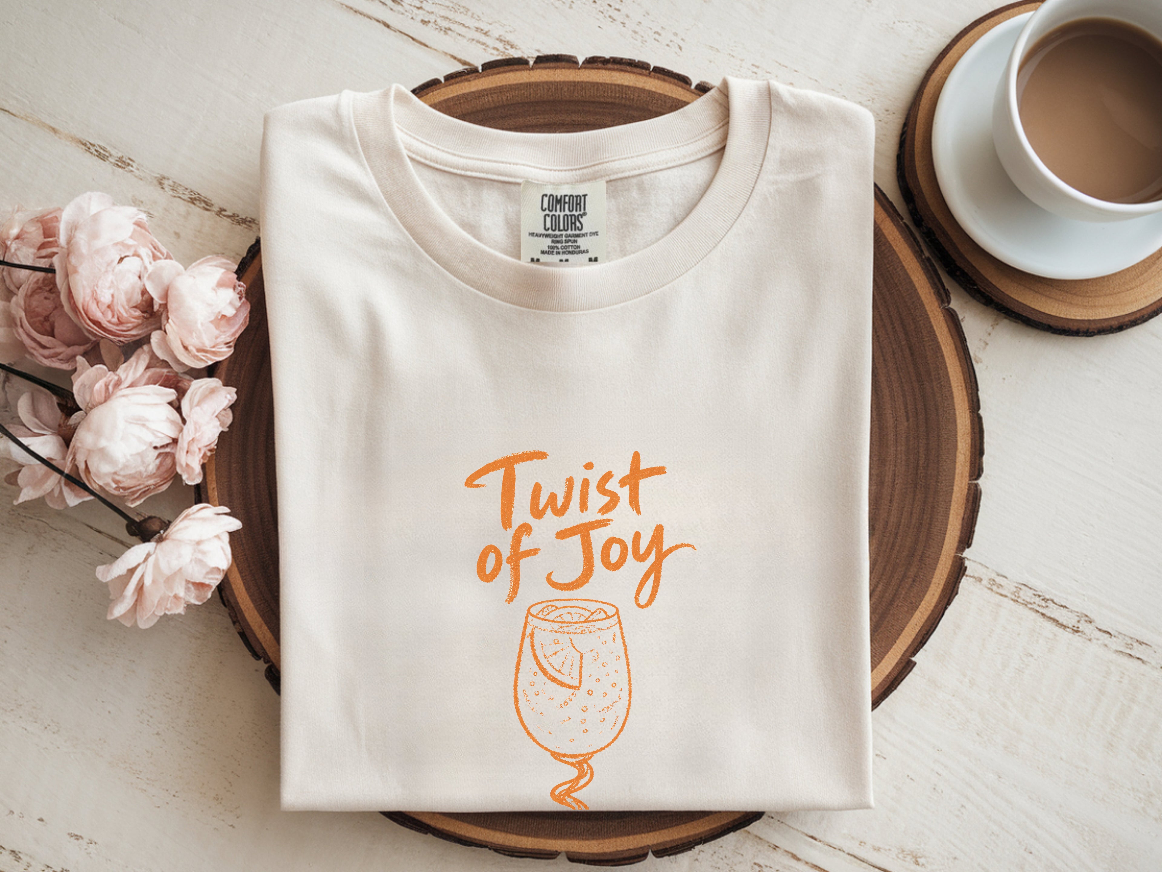 Twist of Joy Cocktail Shirt